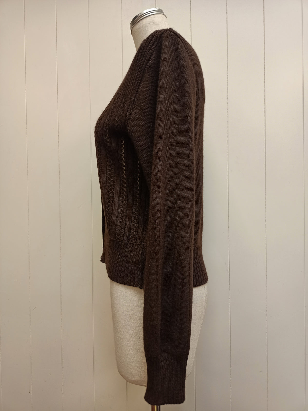 Vintage Albee Brown Cardigan