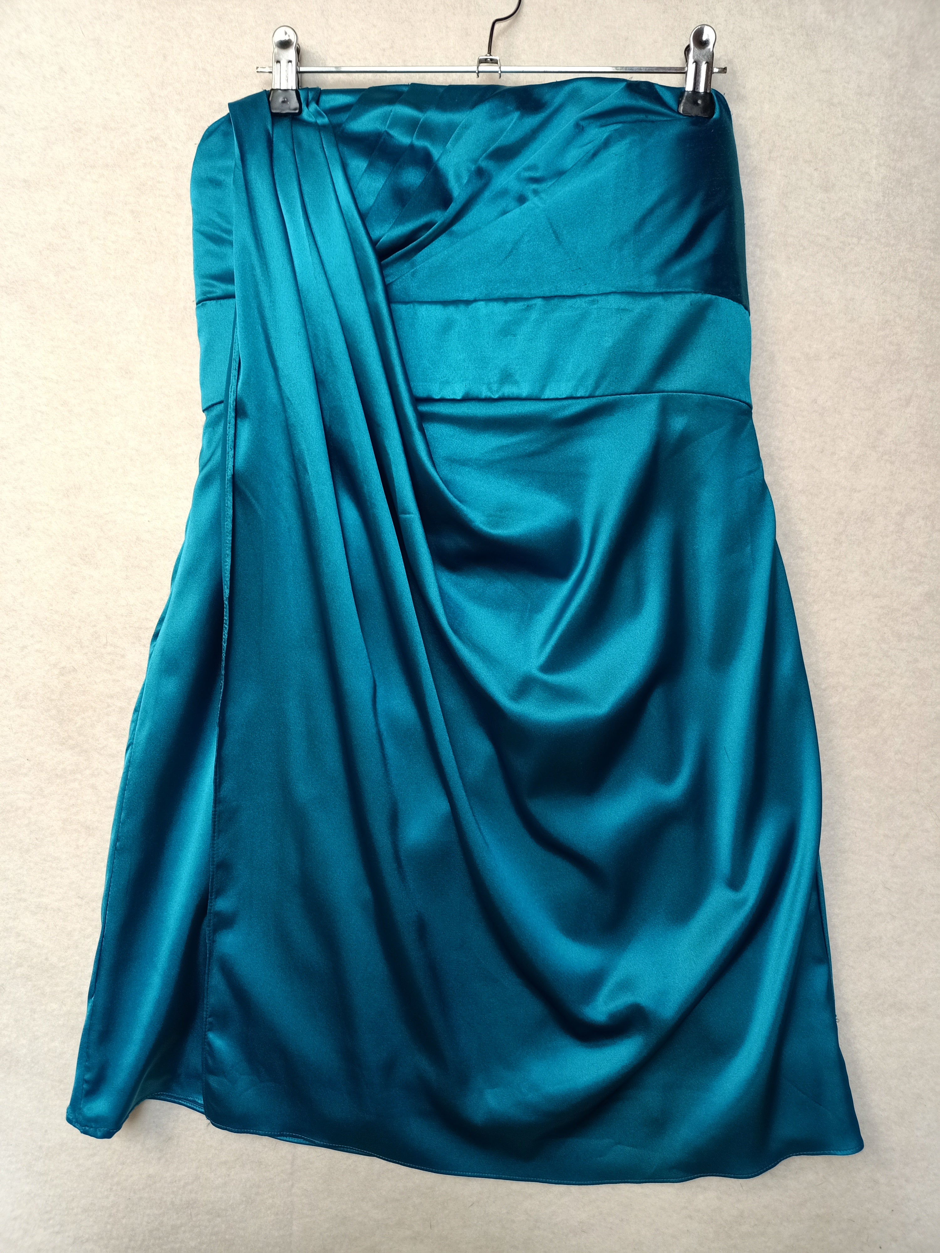 Mei Mei Satin Draped Dress