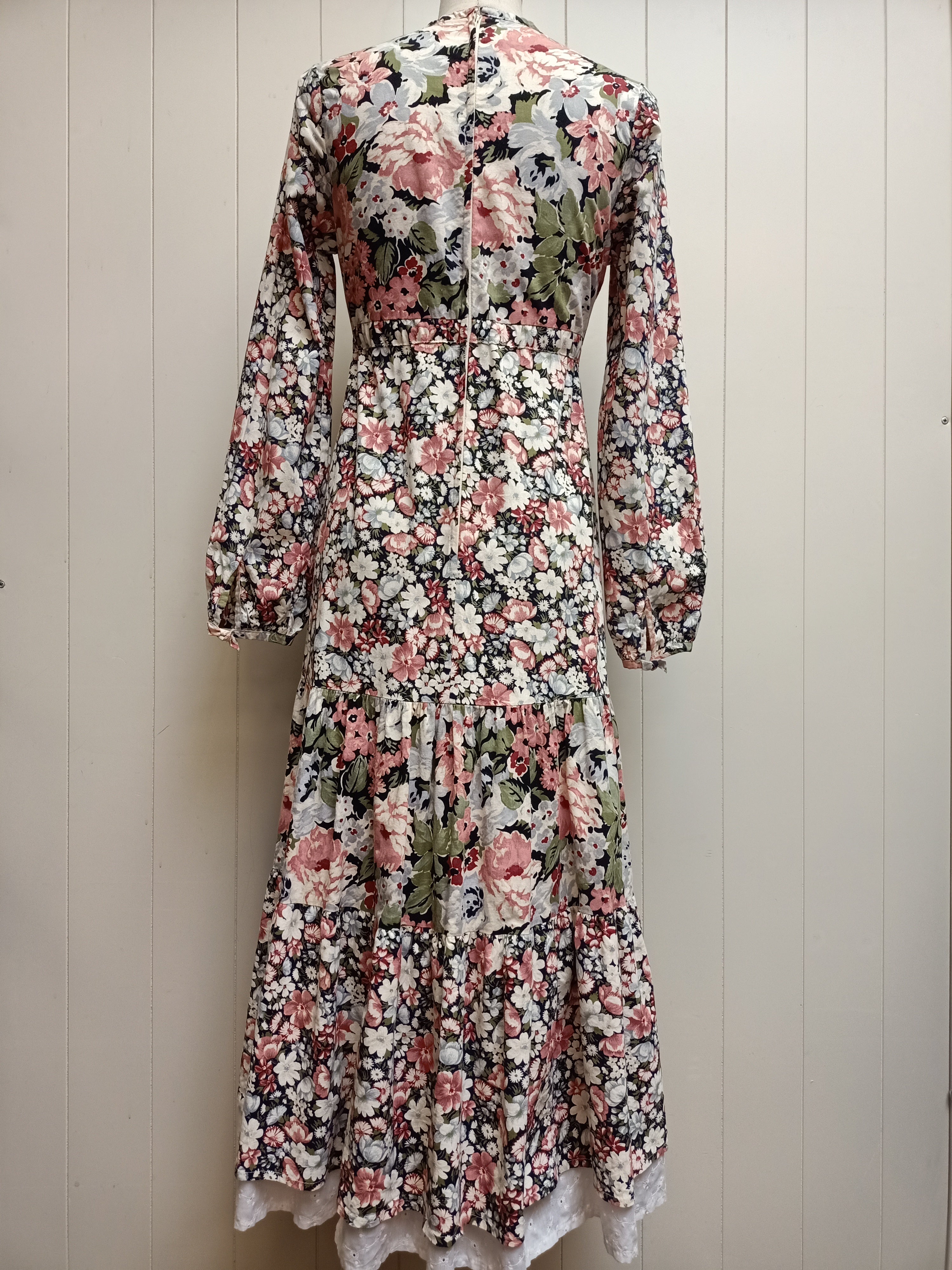 Vintage Double Floral Dress