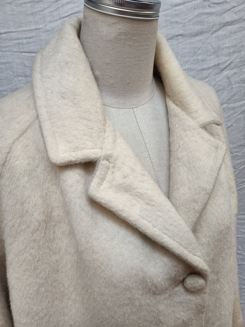 Vintage Wool and Mohair Coat
