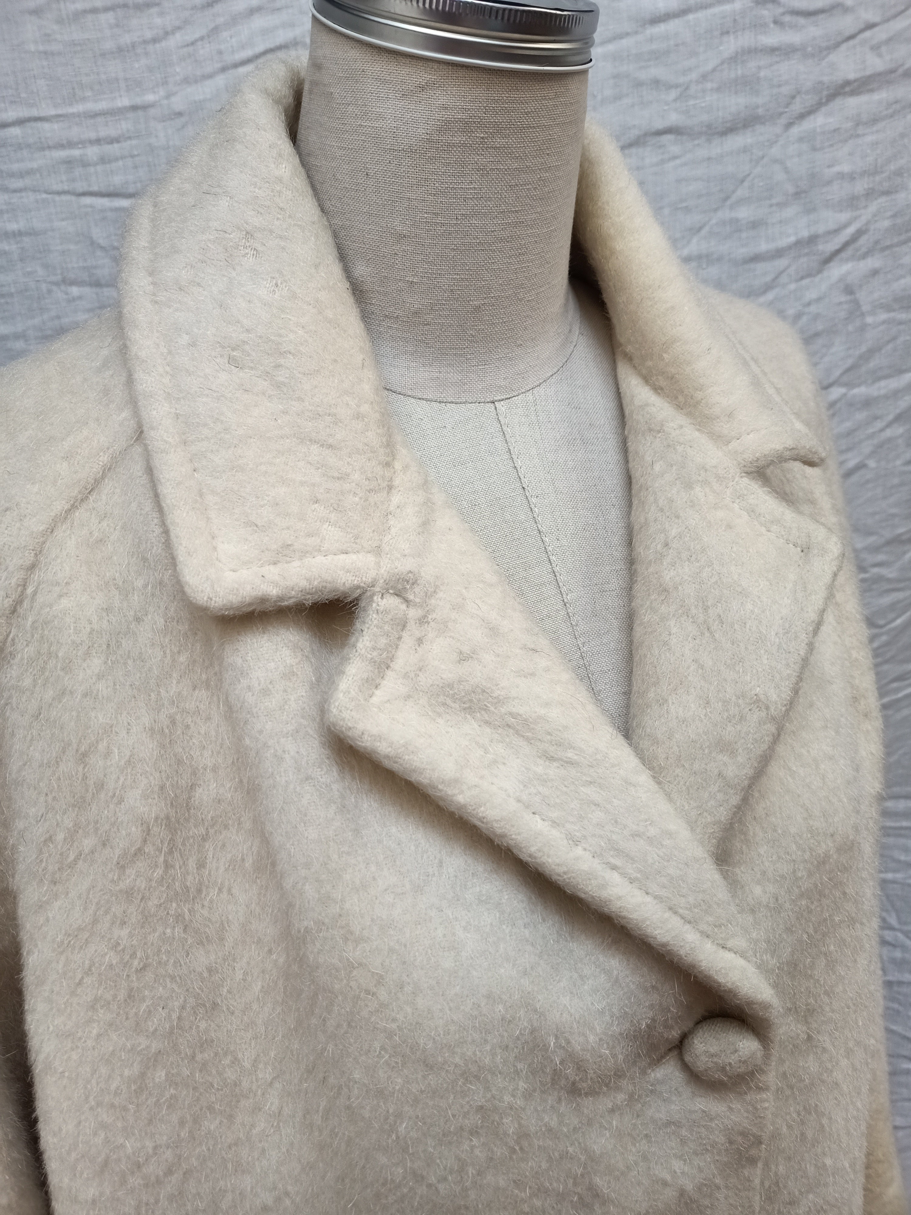 Vintage Wool and Mohair Coat