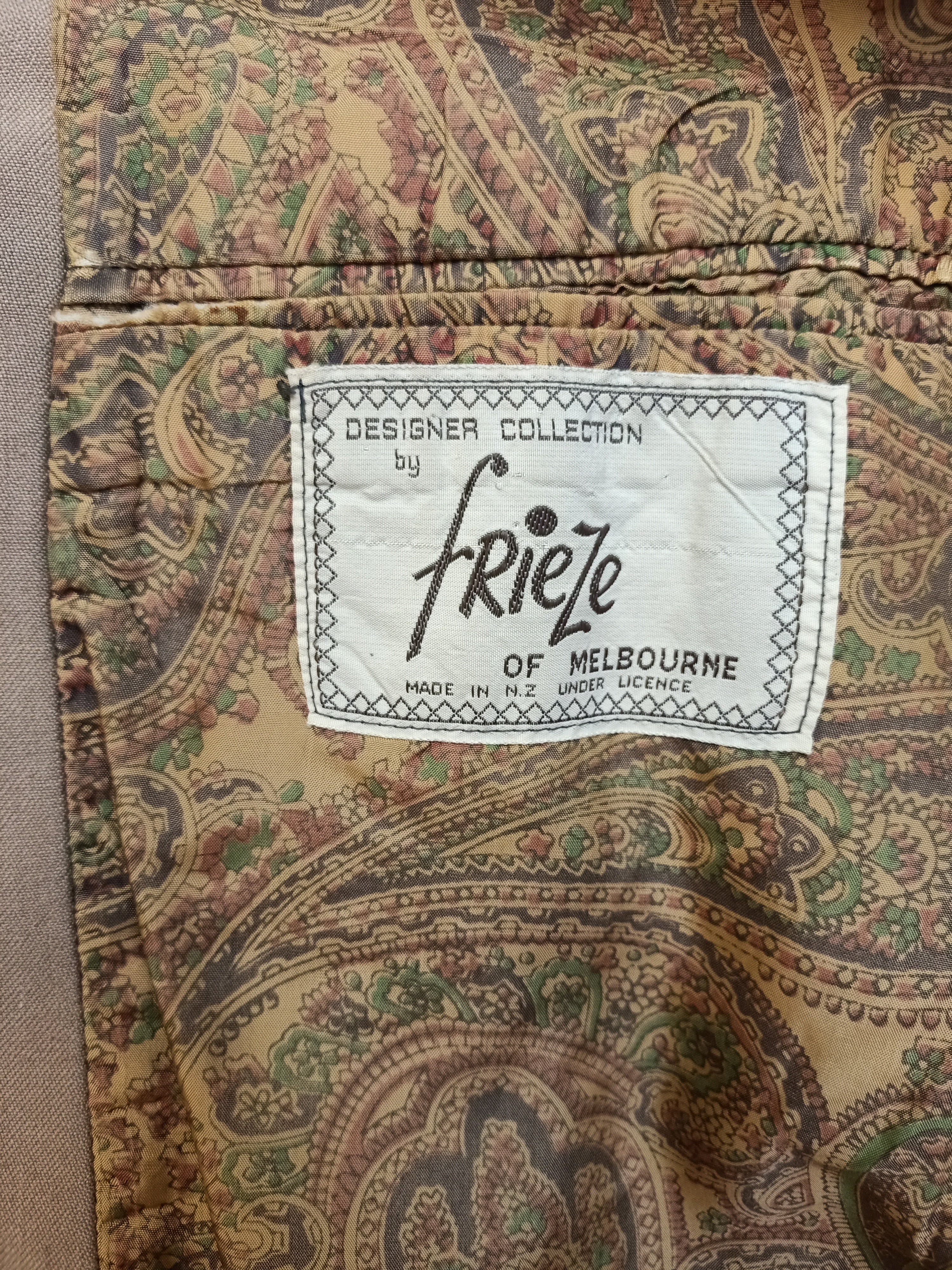 Vintage Frieze Jacket