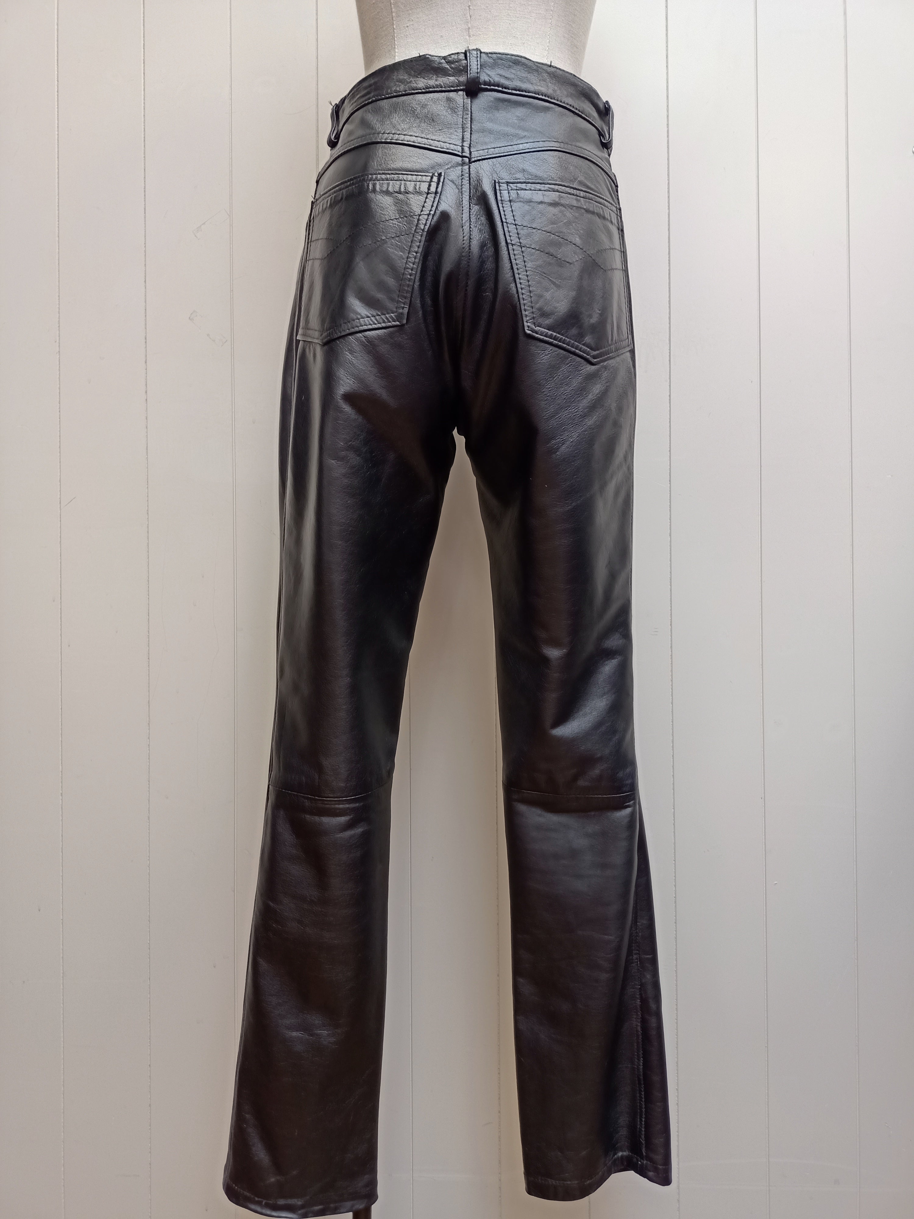 Leather Black Pants