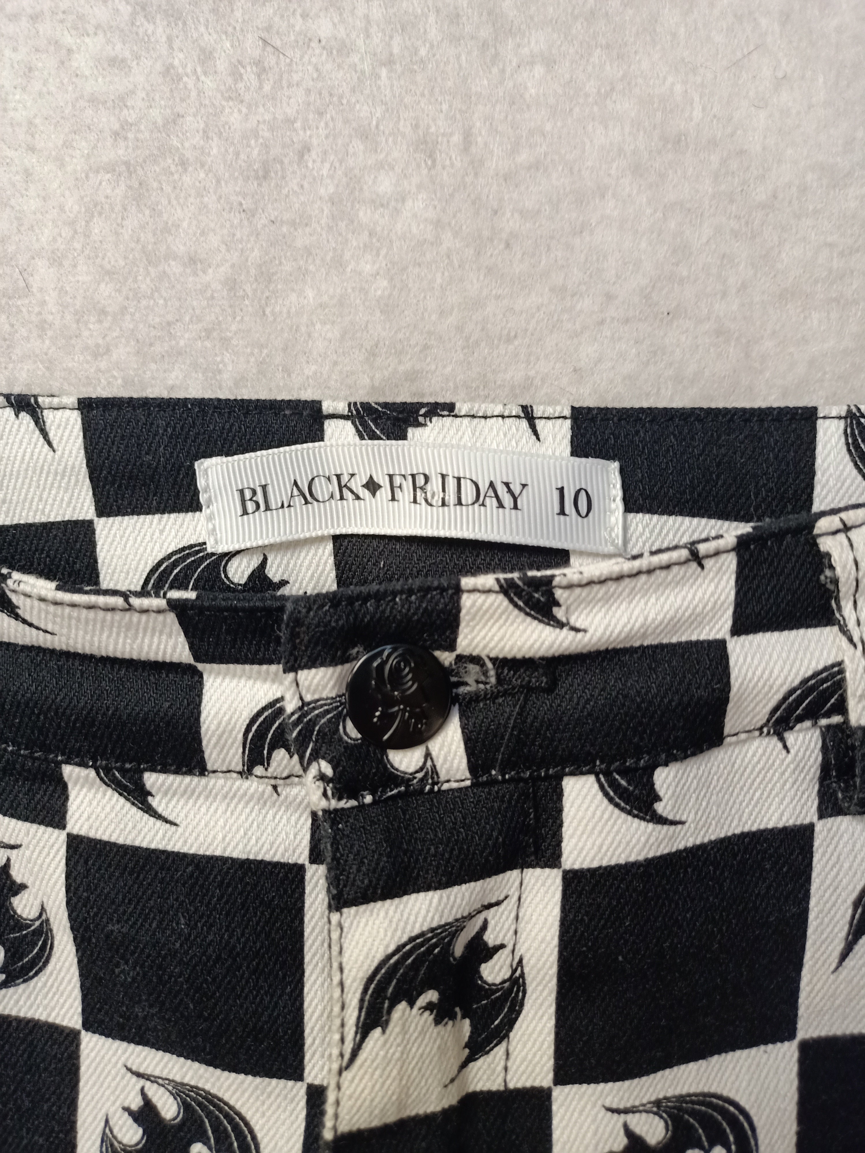 Black Friday Checkerboard Pants