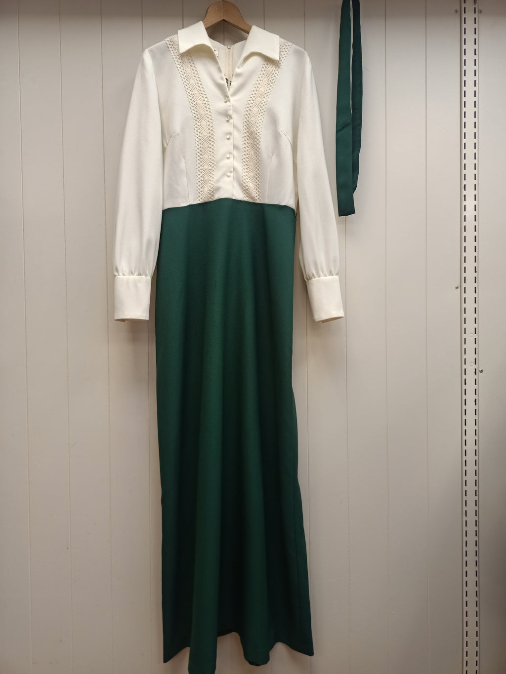Vintage American Lady Maxi Dress