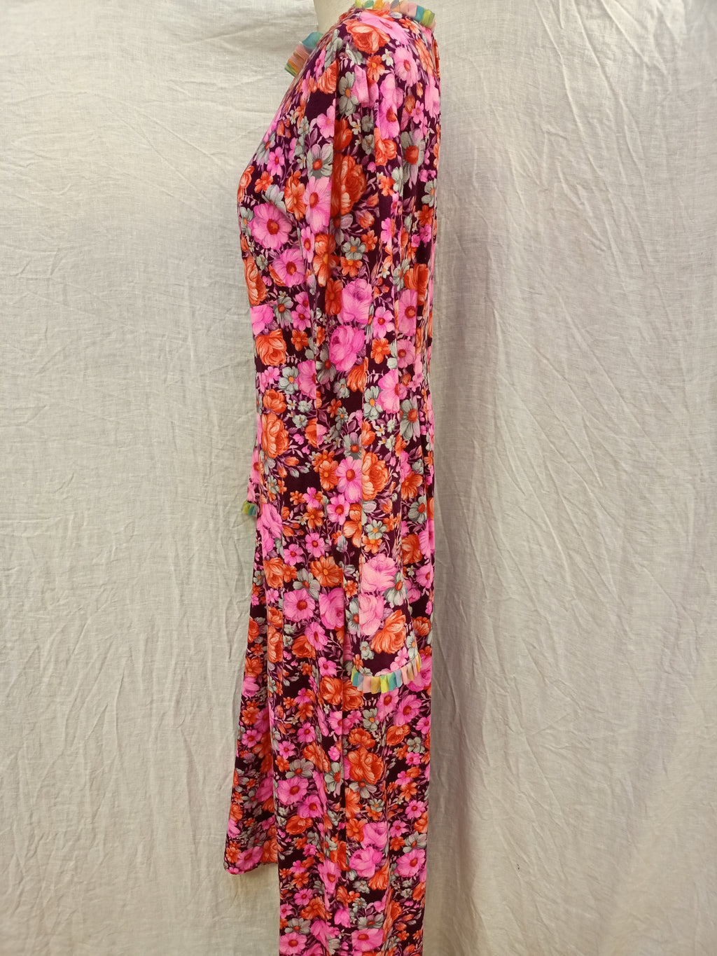 Vintage Pink Rainbow Dress