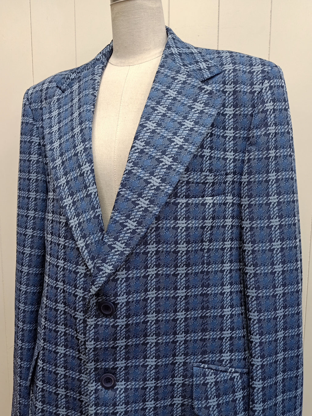 Vintage Mens McGregor Checkered Blazer