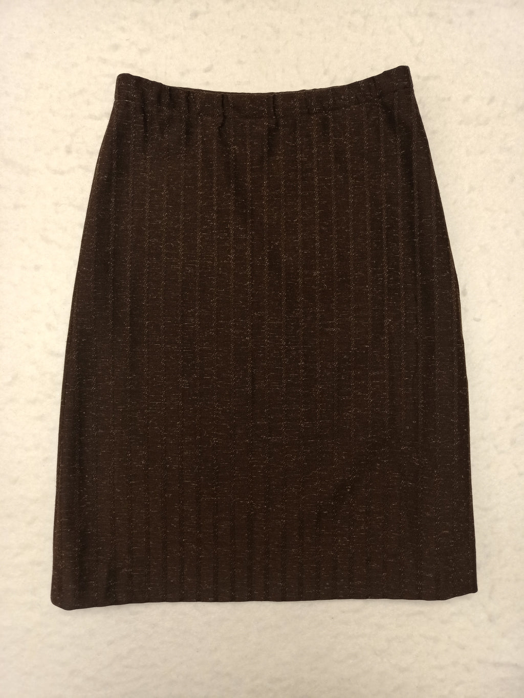 Vintage Brown Striped Skirt