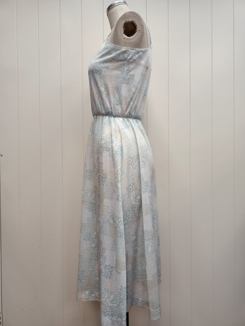 Vintage Sheer Mosaic Dress
