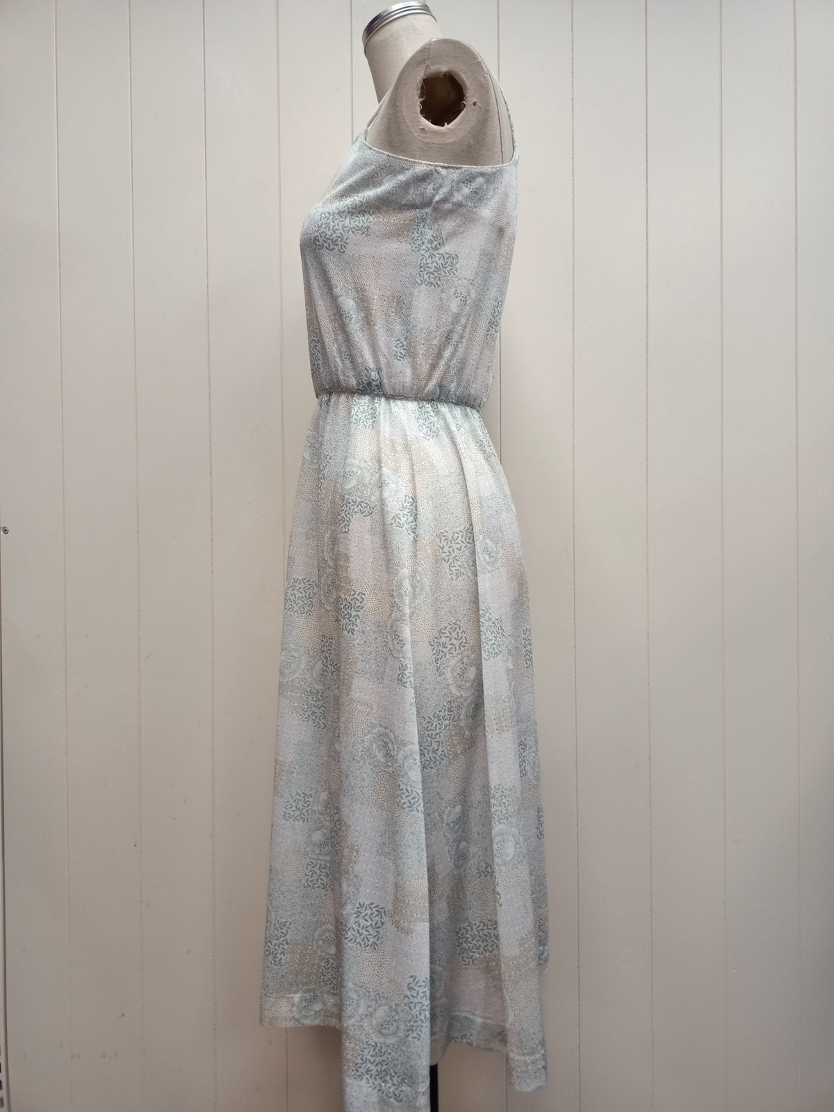 Vintage Sheer Mosaic Dress