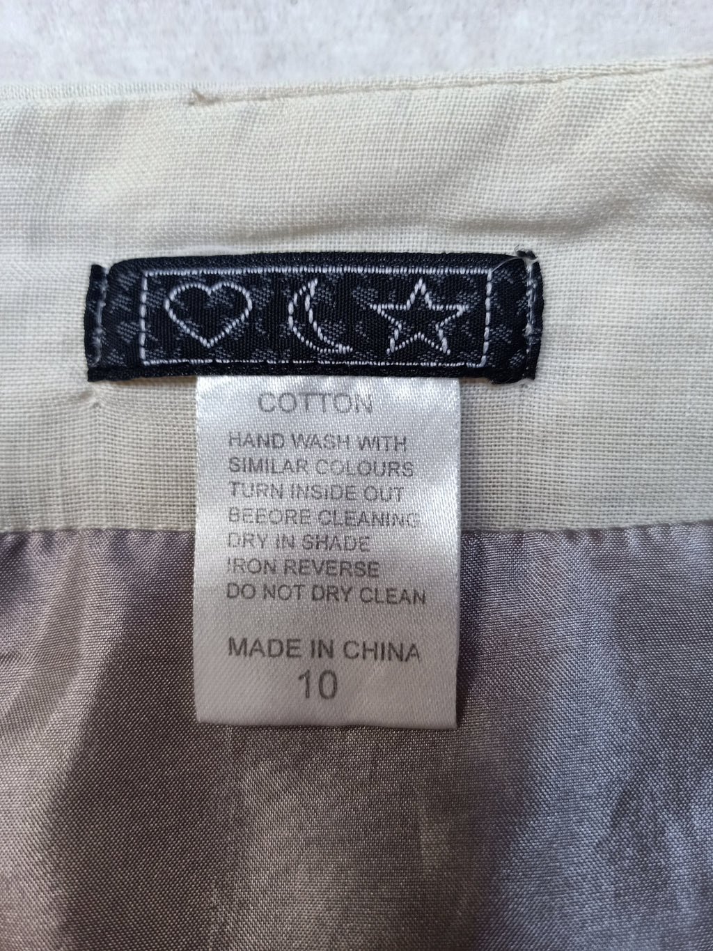 Retro Heart Moon Star Skirt