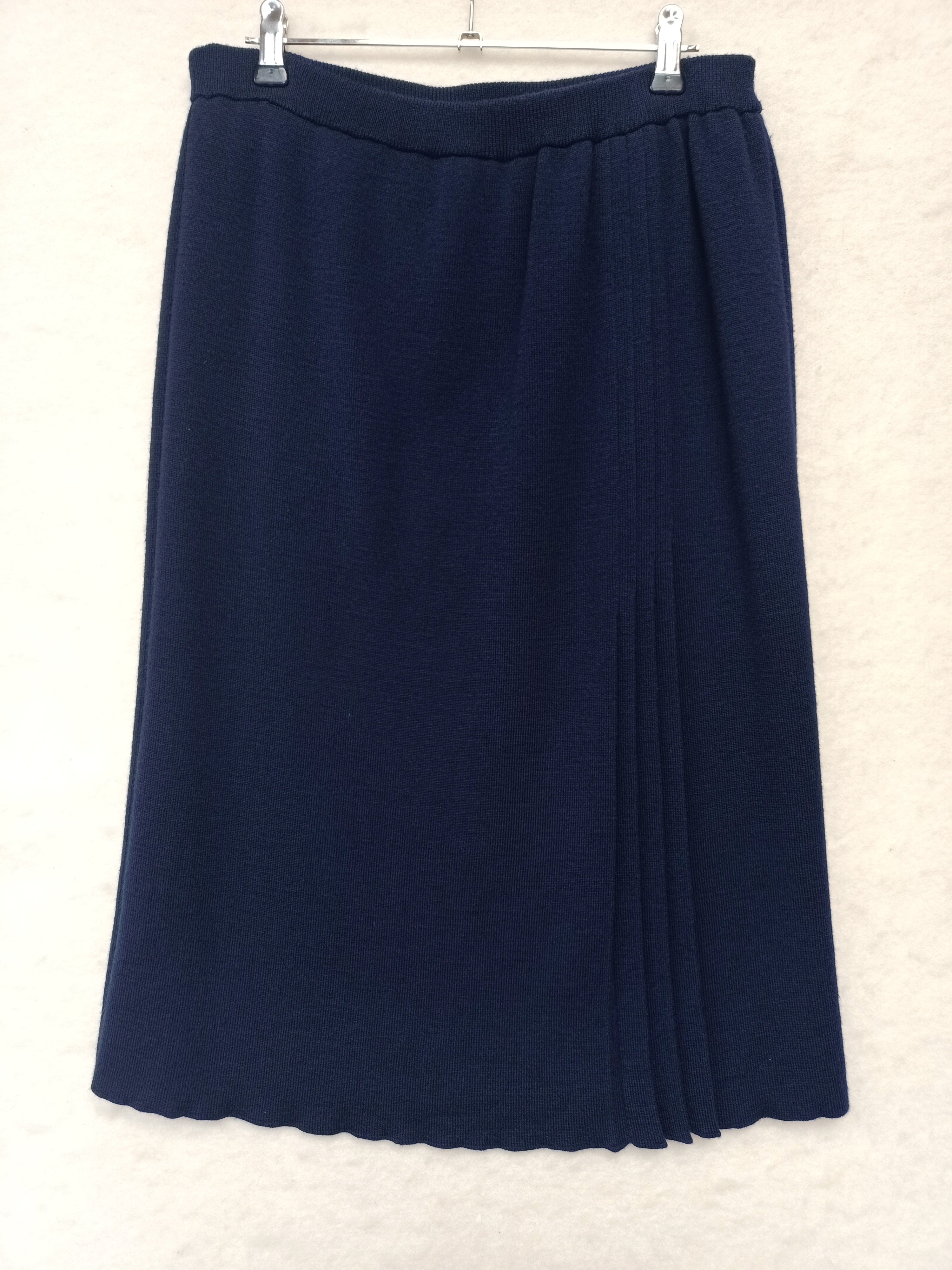 Vintage Glengyle Merino Knit Skirt