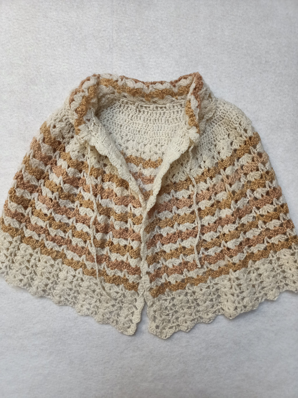Vintage Crochet Cape