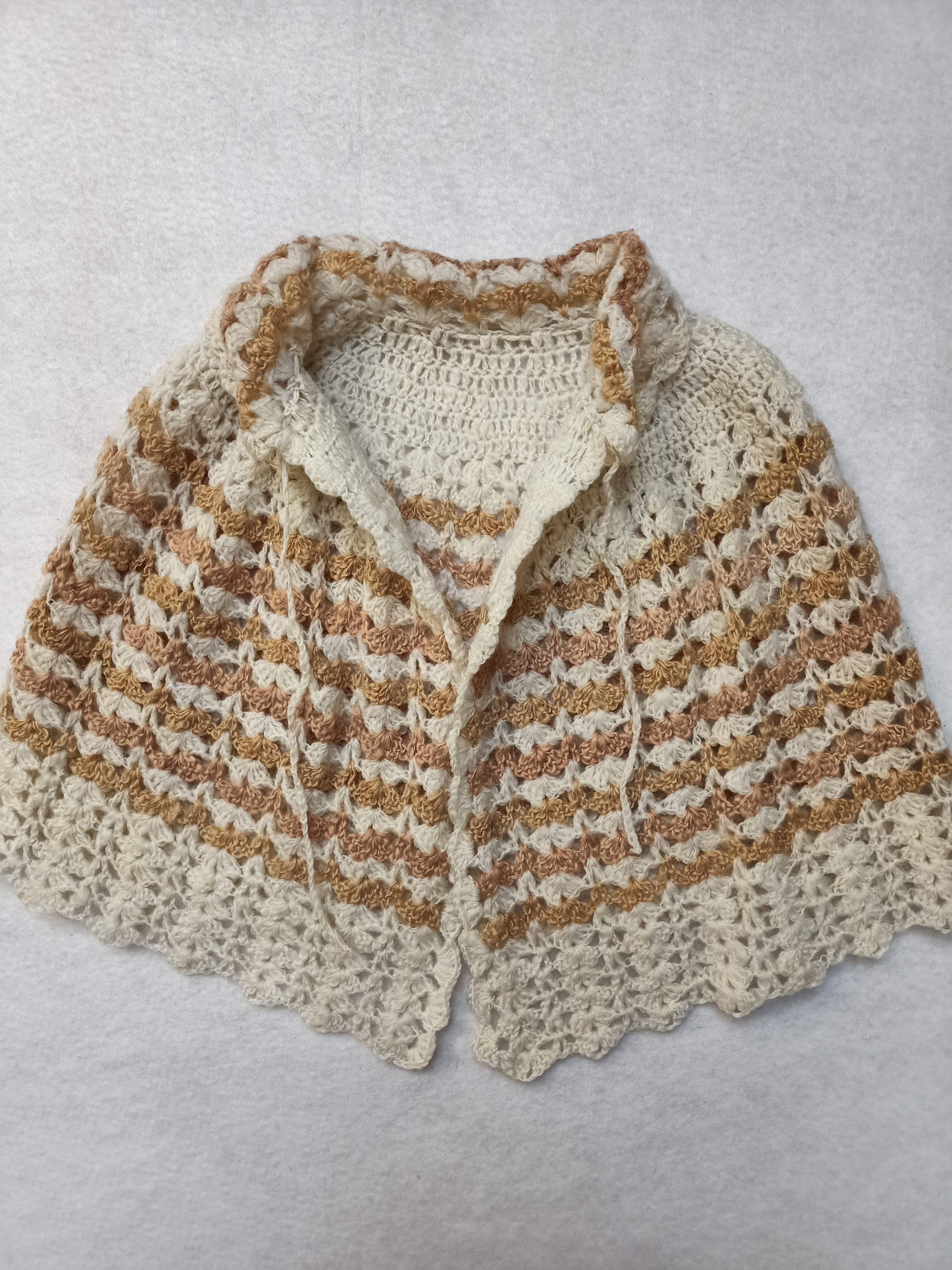 Vintage Crochet Cape