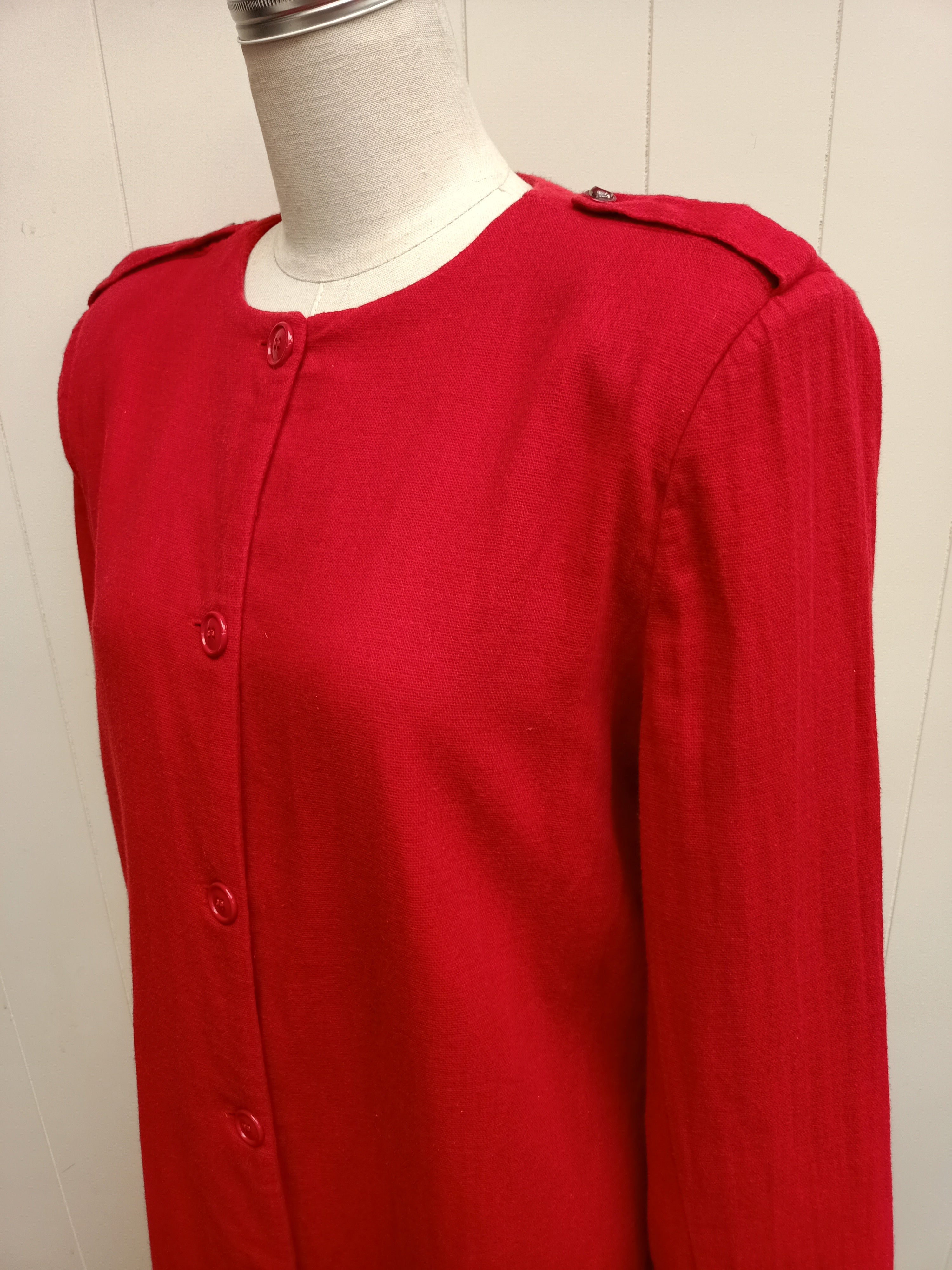 Vintage Flookies Red Dress