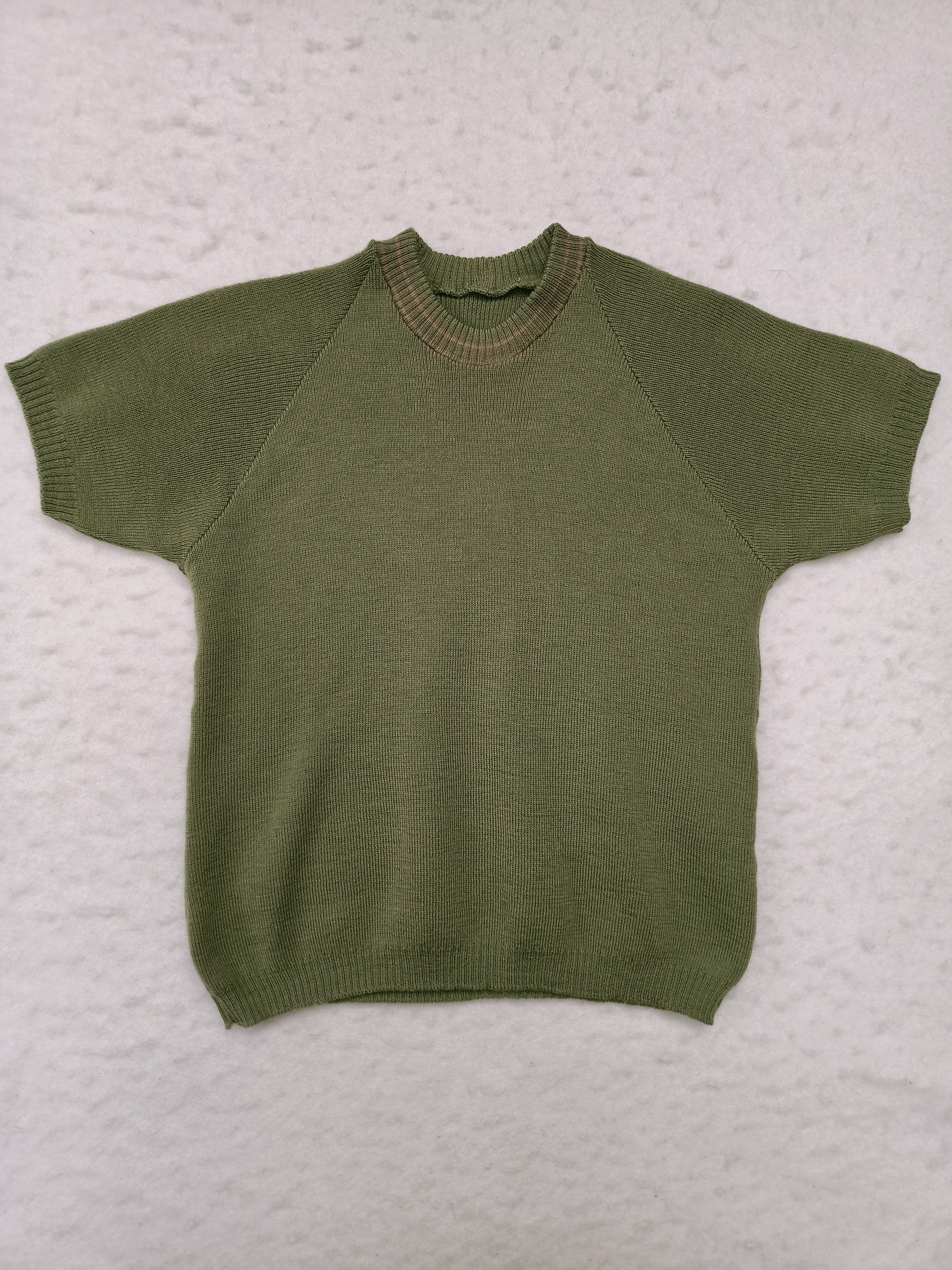 Vintage Green Knit Shirt