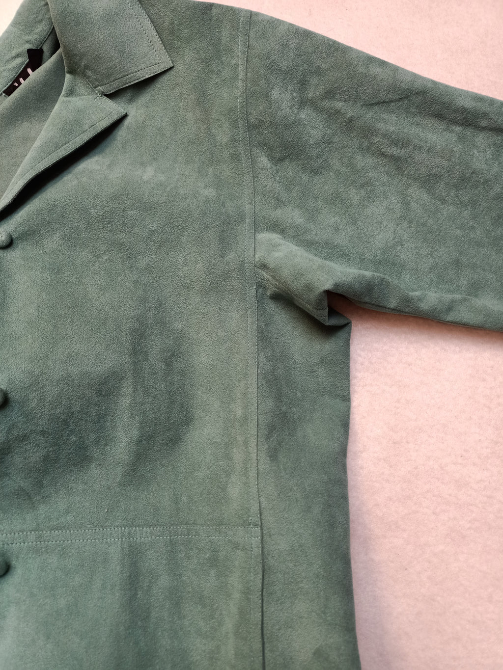 El-Jay Retro Faux Suede Coat