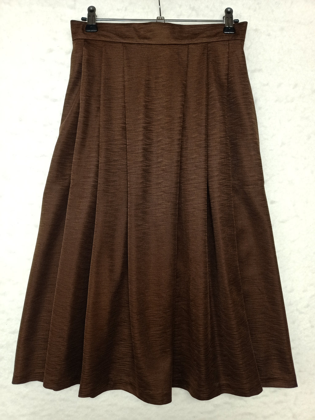 Vintage Southwell Brown Pleat Skirt