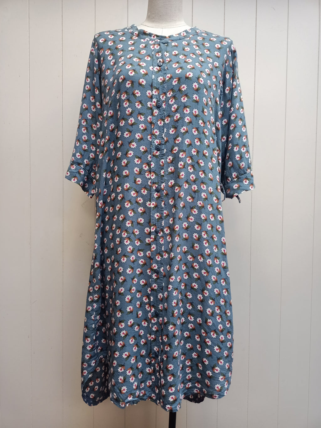 Kilt Rayon Floral Dress