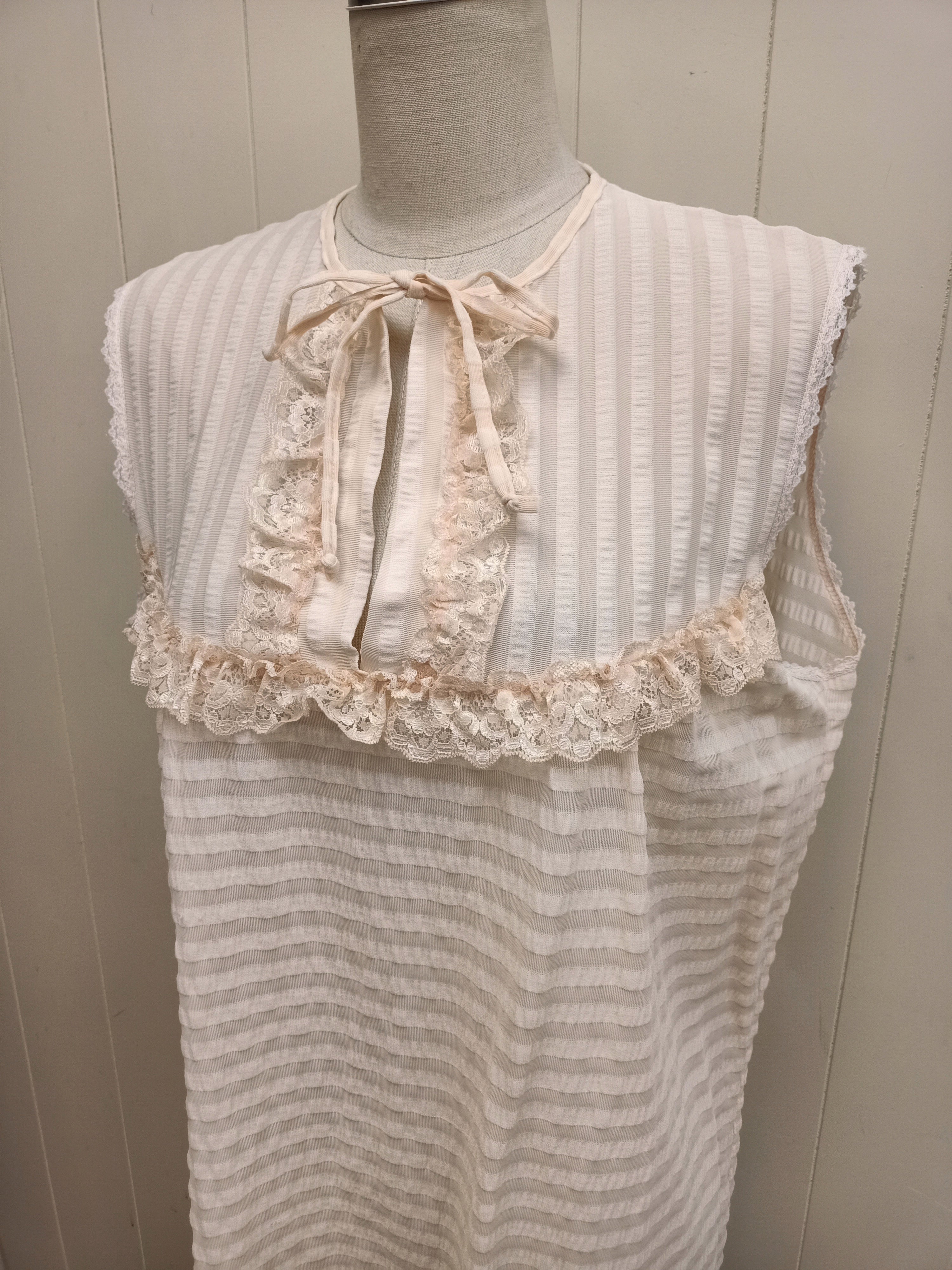 Vintage Wyndham Striped Nightie