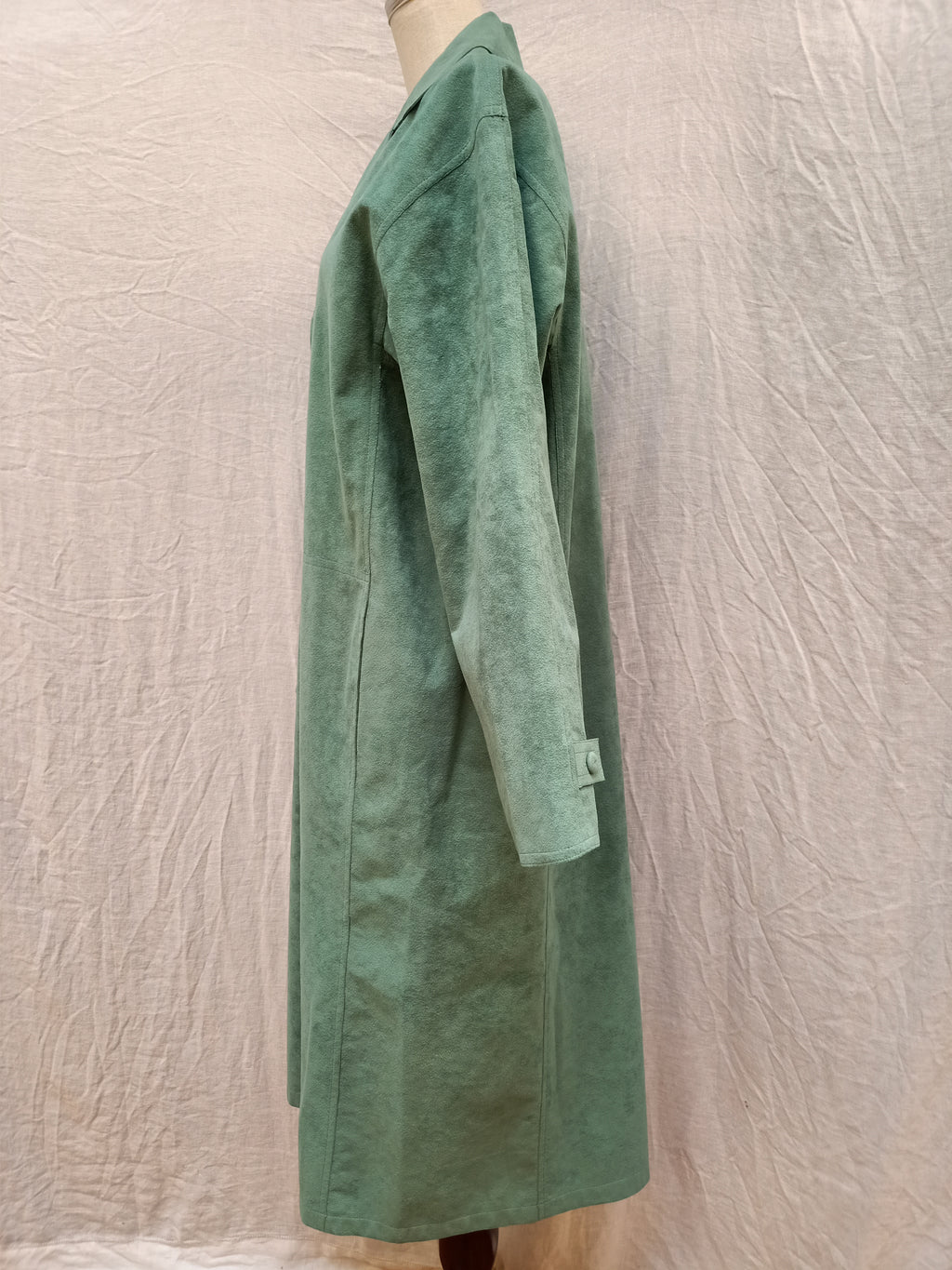 El-Jay Retro Faux Suede Coat