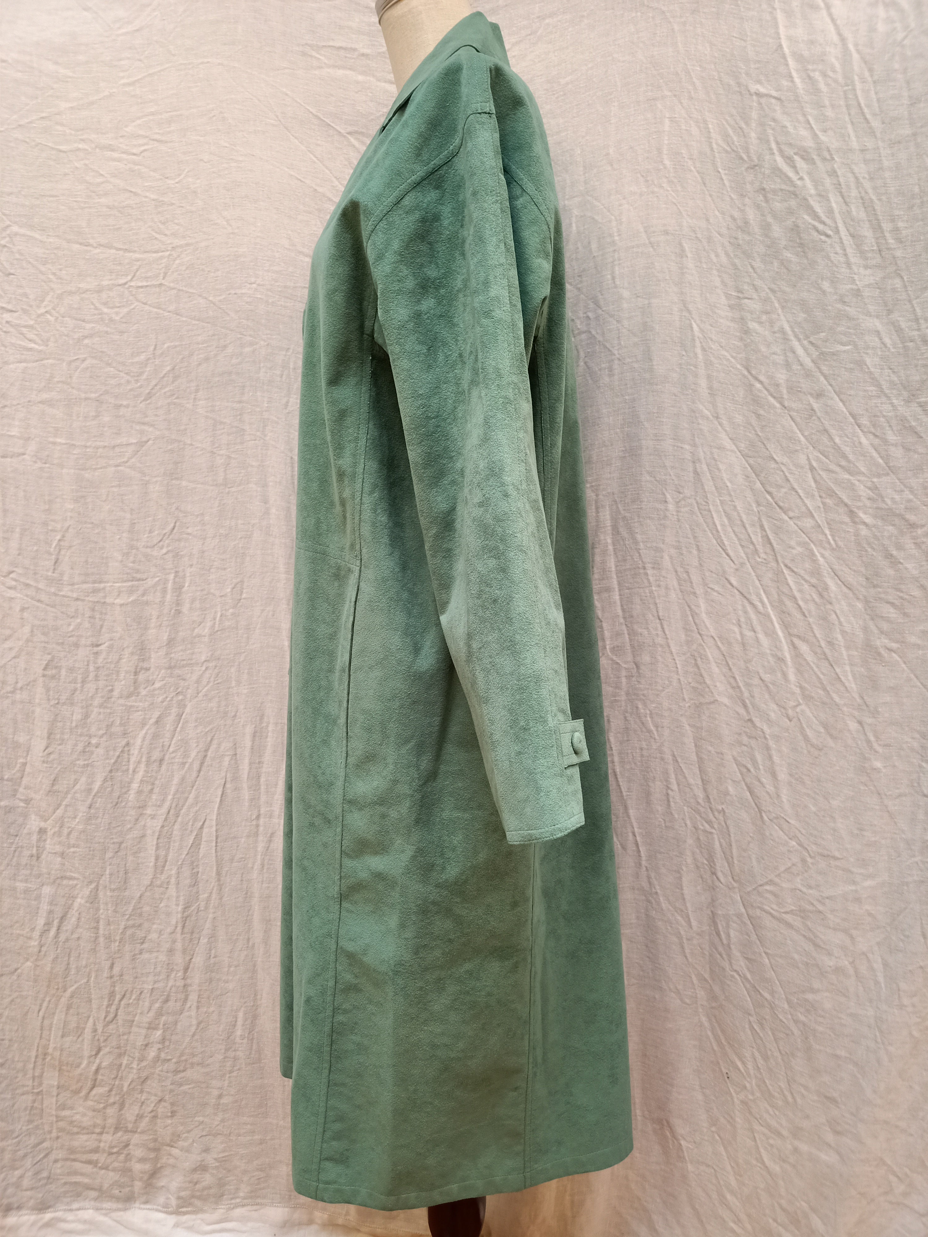 El-Jay Retro Faux Suede Coat