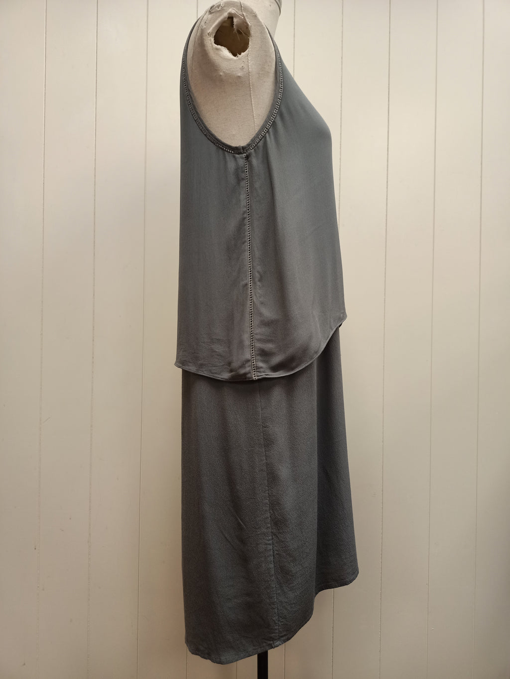 Mint Velvet Assymetric Crepe Dress