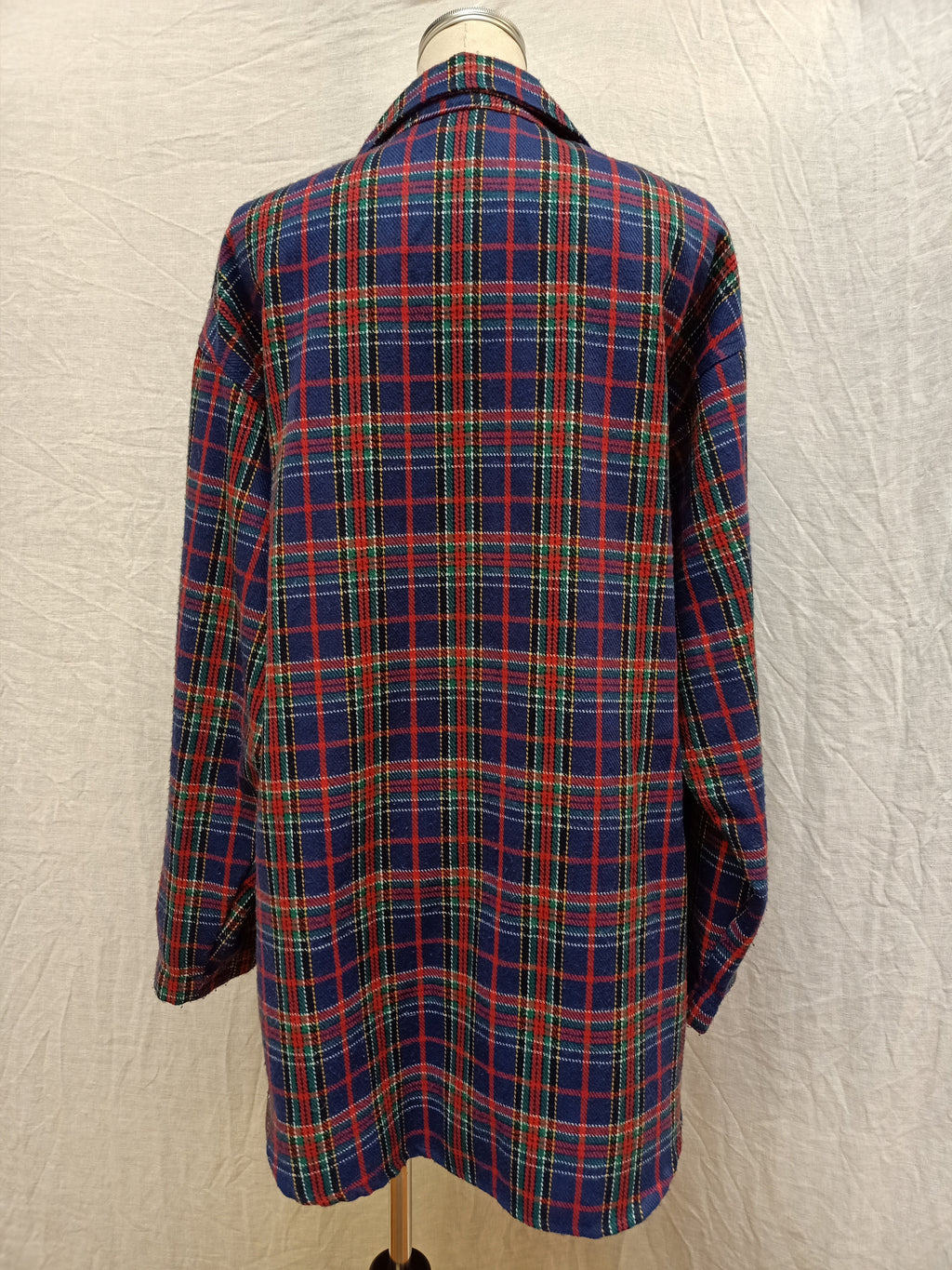 Vintage Checkered Over Jacket