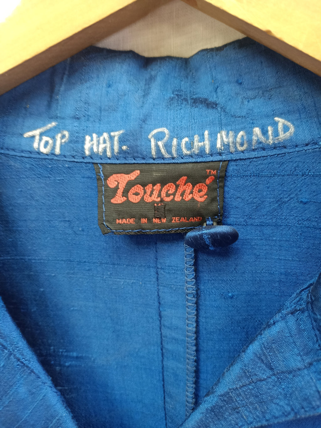 Vintage Slub Satin Dress