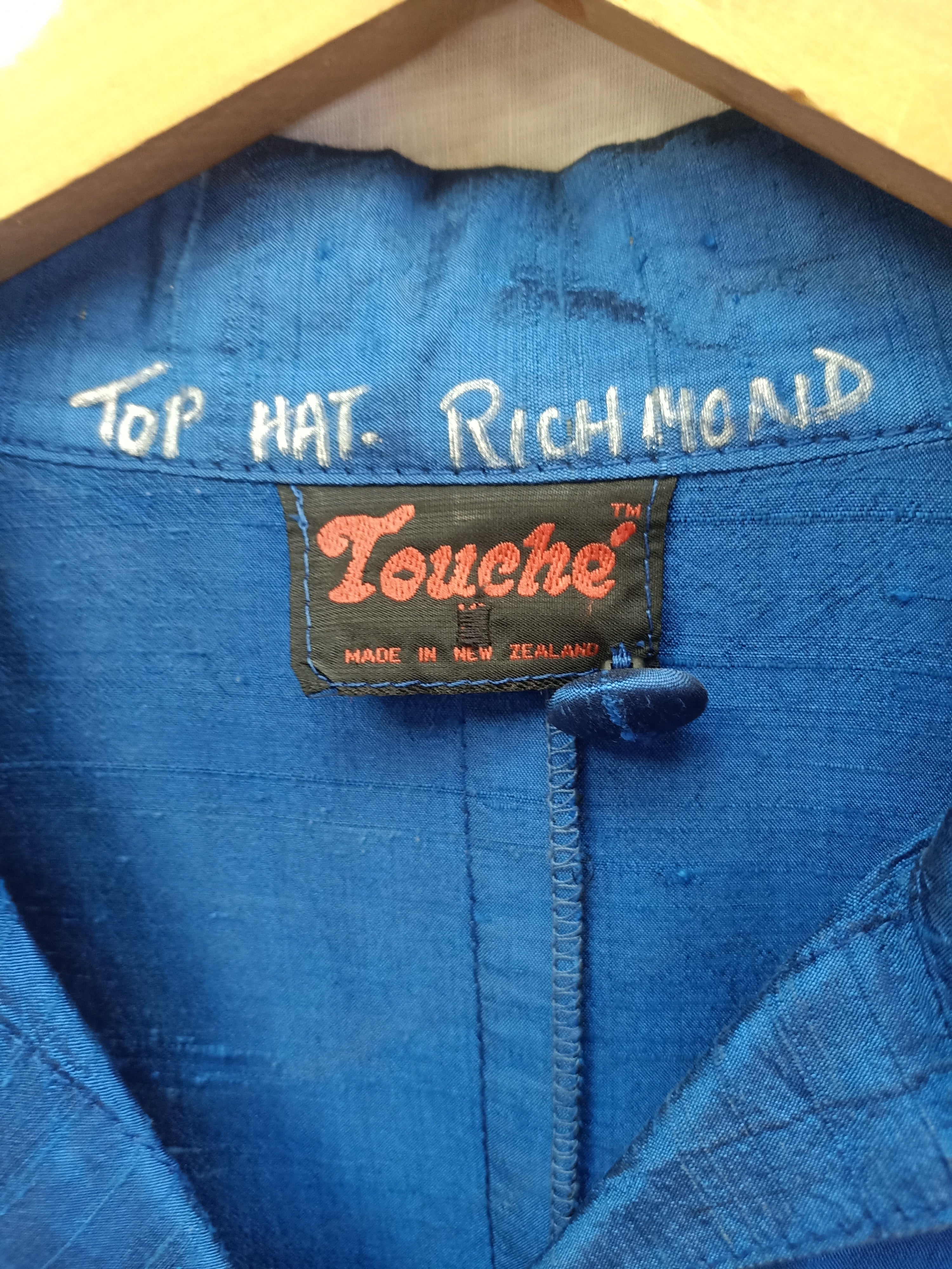 Vintage Slub Satin Dress