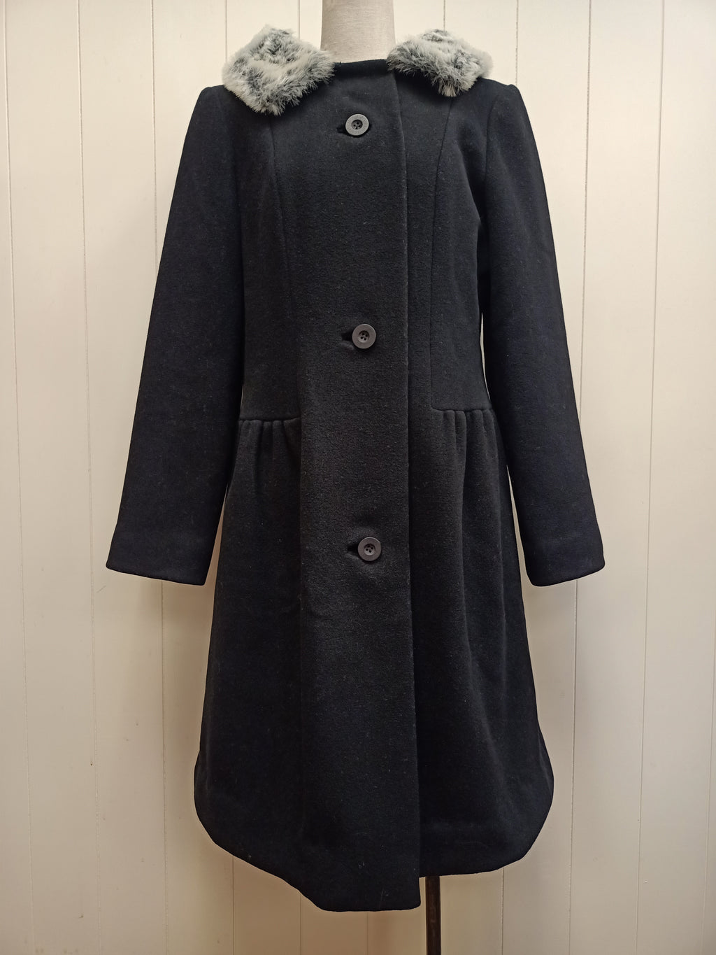 Vintage Allen Barry Black Coat
