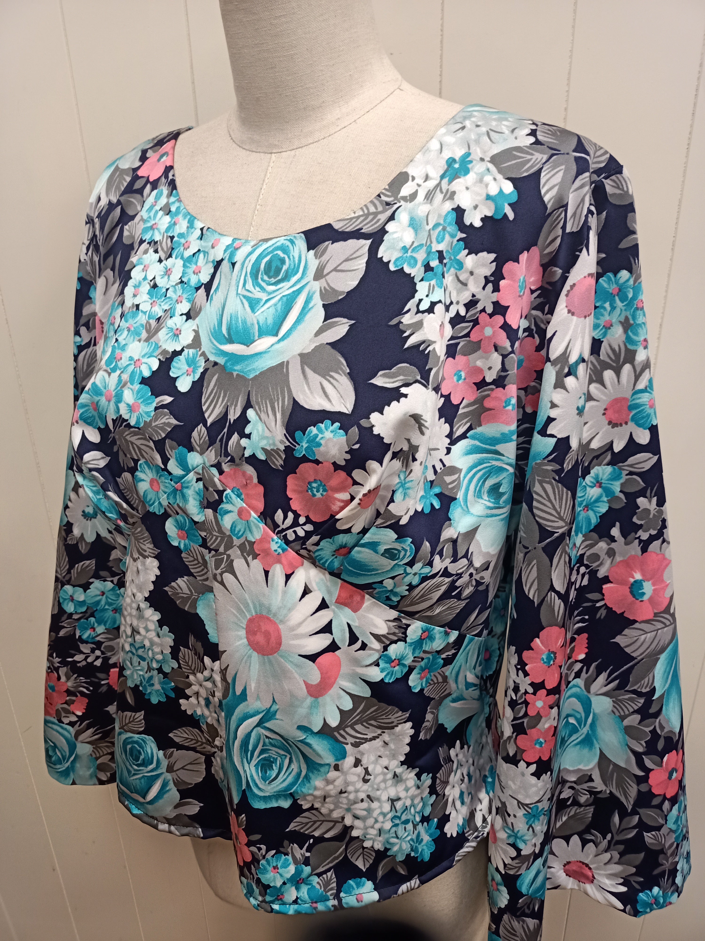 Vintage A Cheryl Garment Floral Shirt