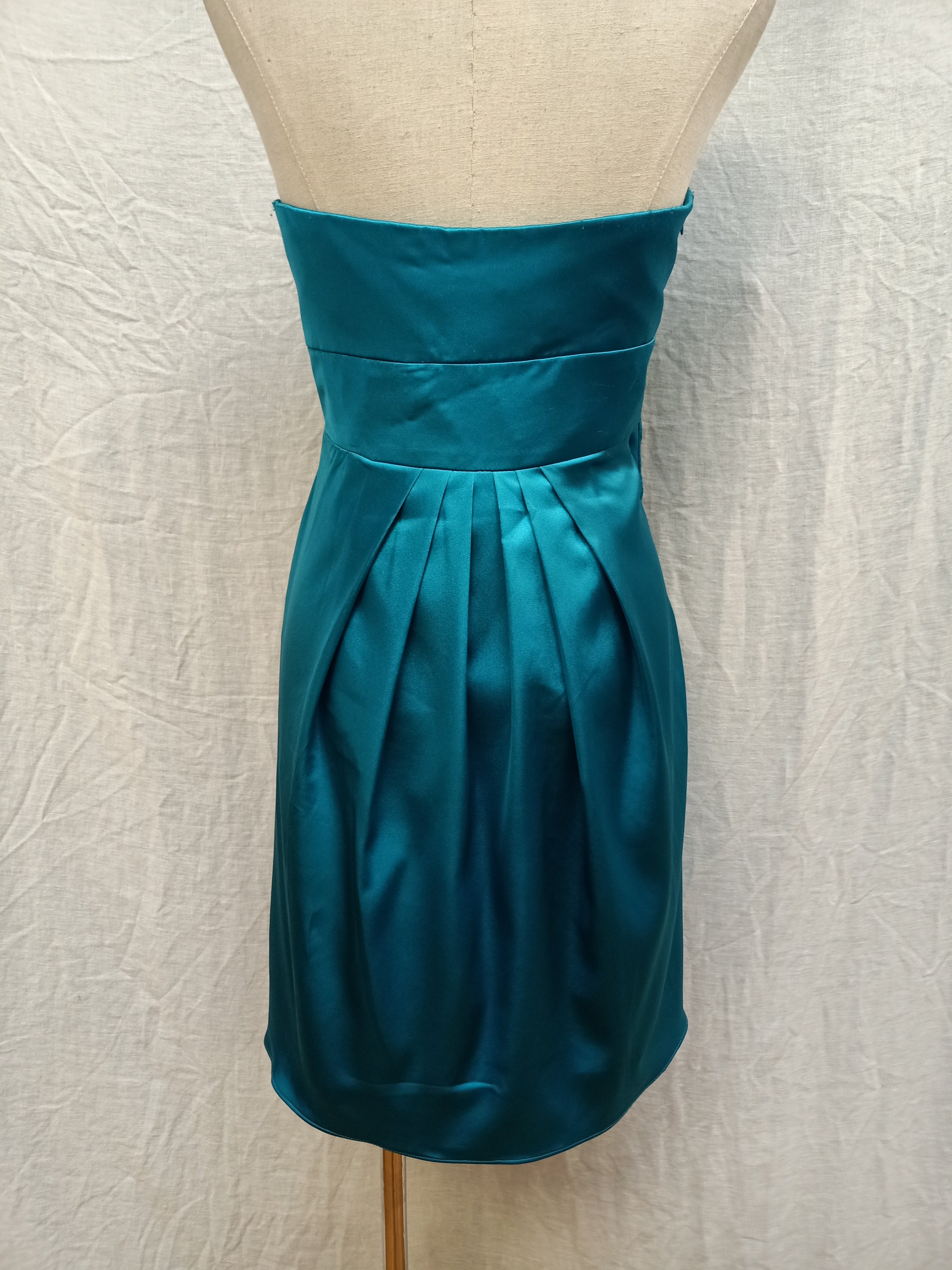 Mei Mei Satin Draped Dress