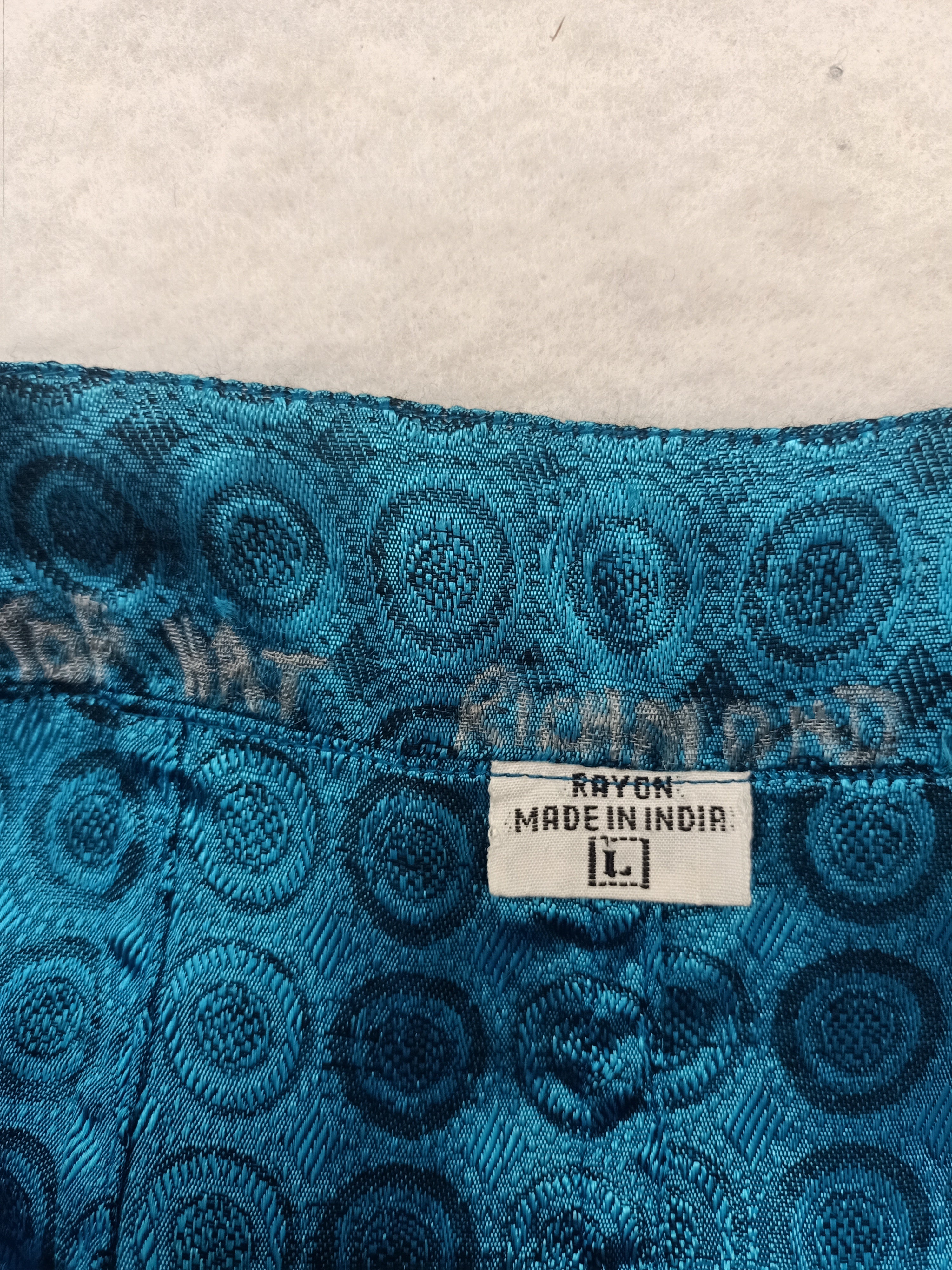 Vintage Medallion Rayon Skirt