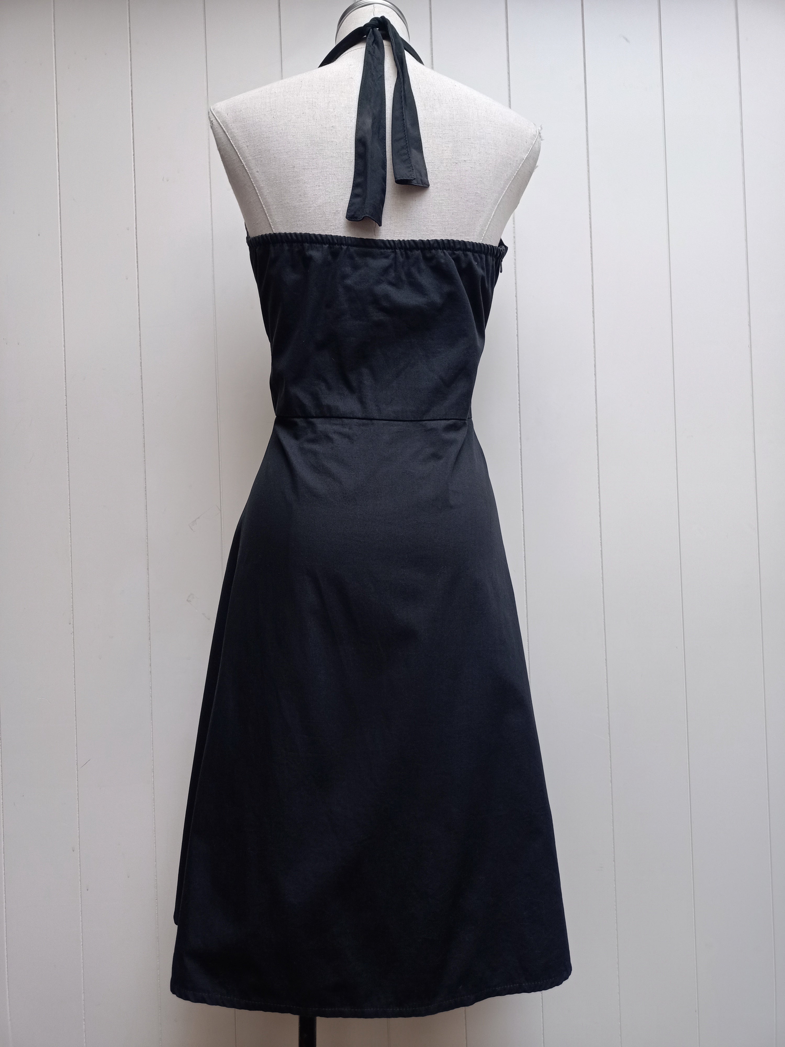 Devol Black Sailor Dress
