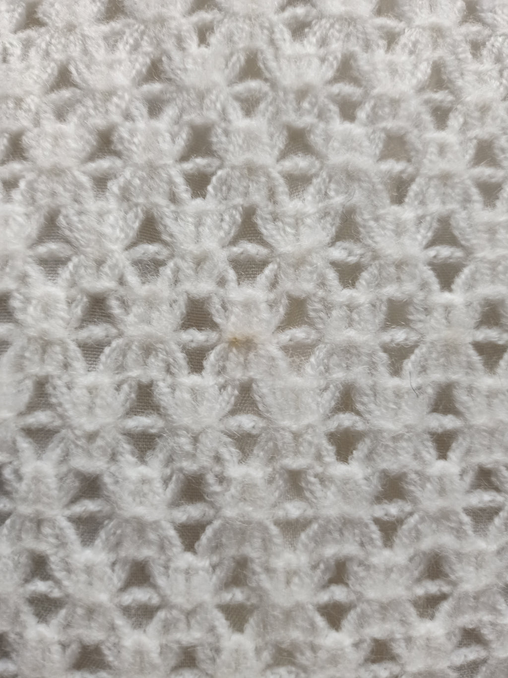 Vintage White Knit Skirt