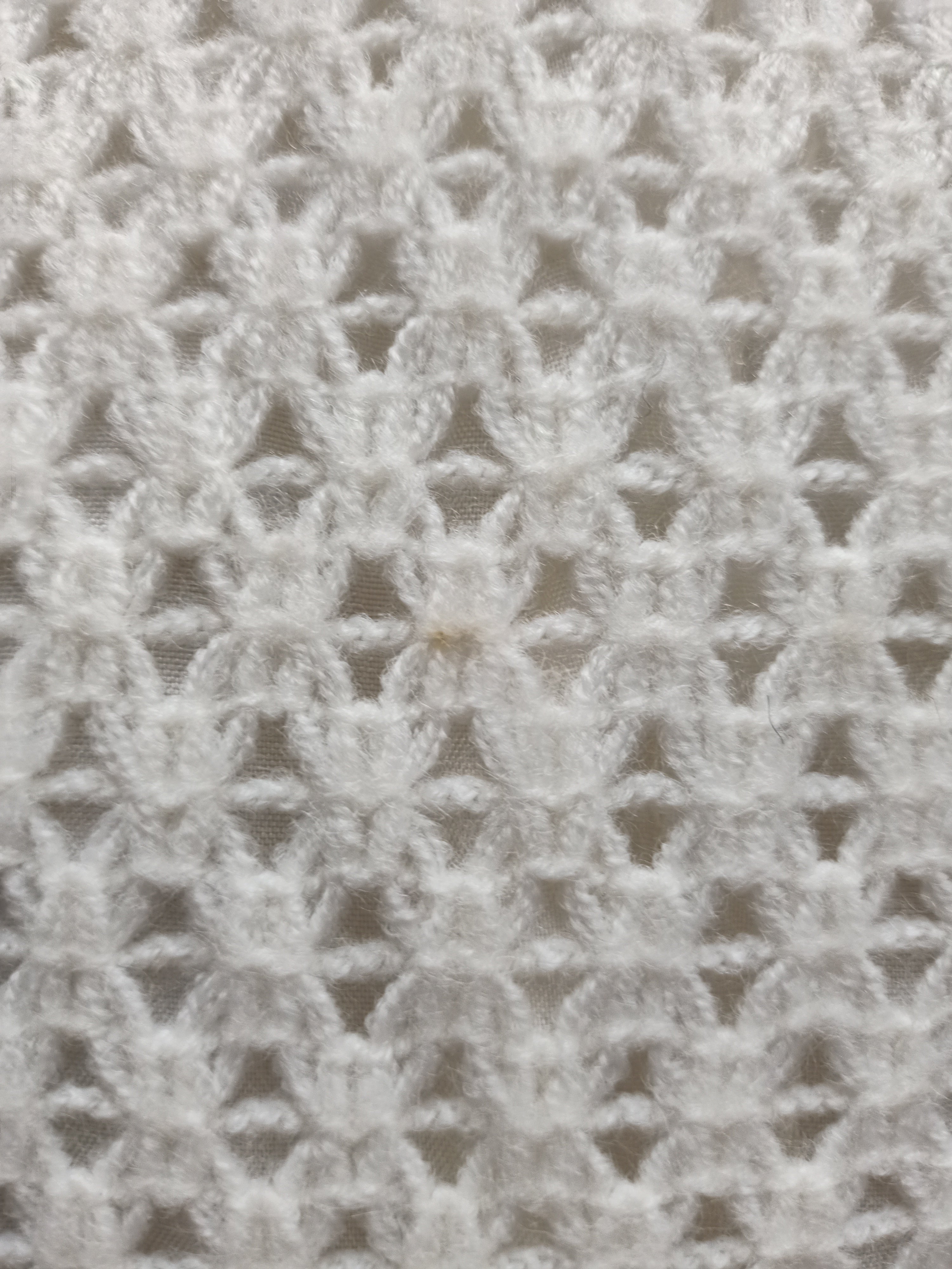 Vintage White Knit Skirt