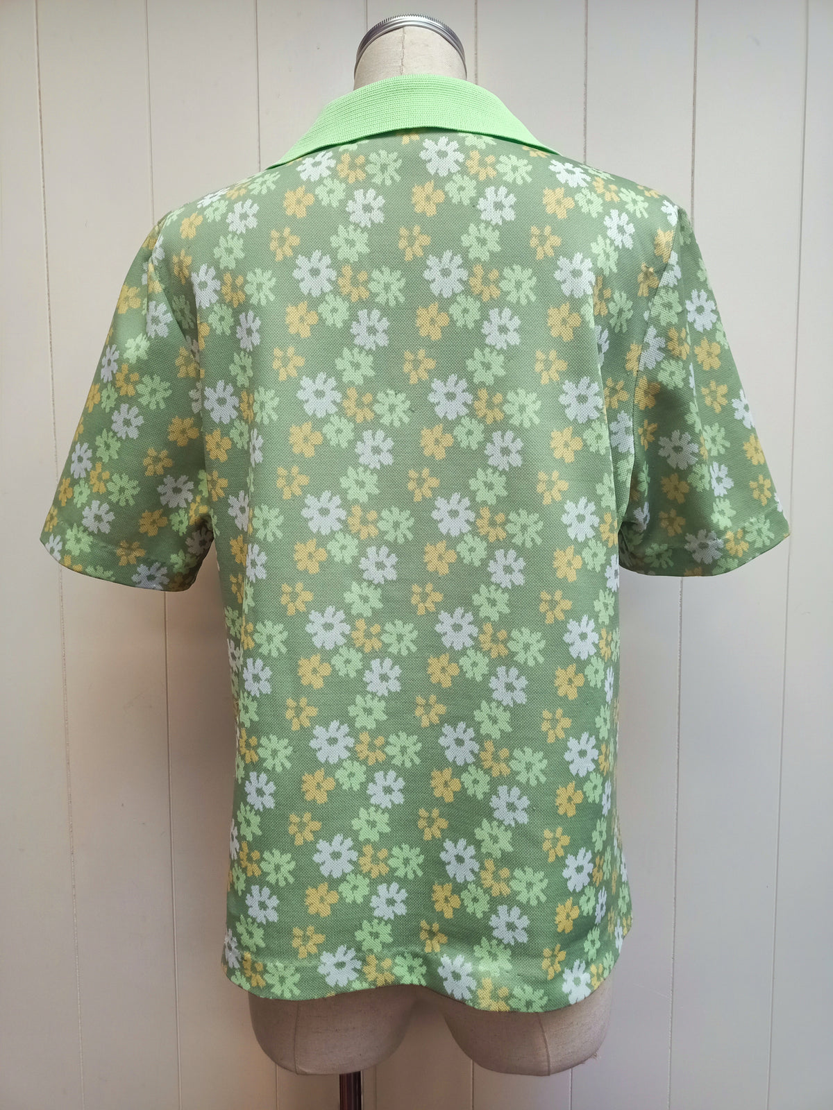 Vintage Silverdale Floral Polo Shirt