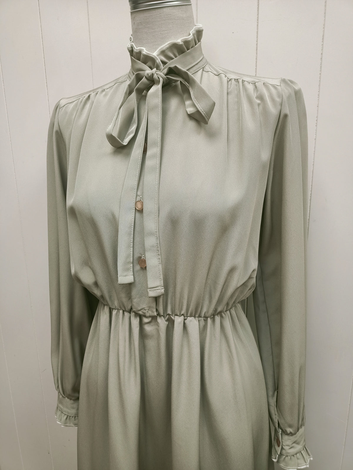 Vintage Pascalle Green Dress