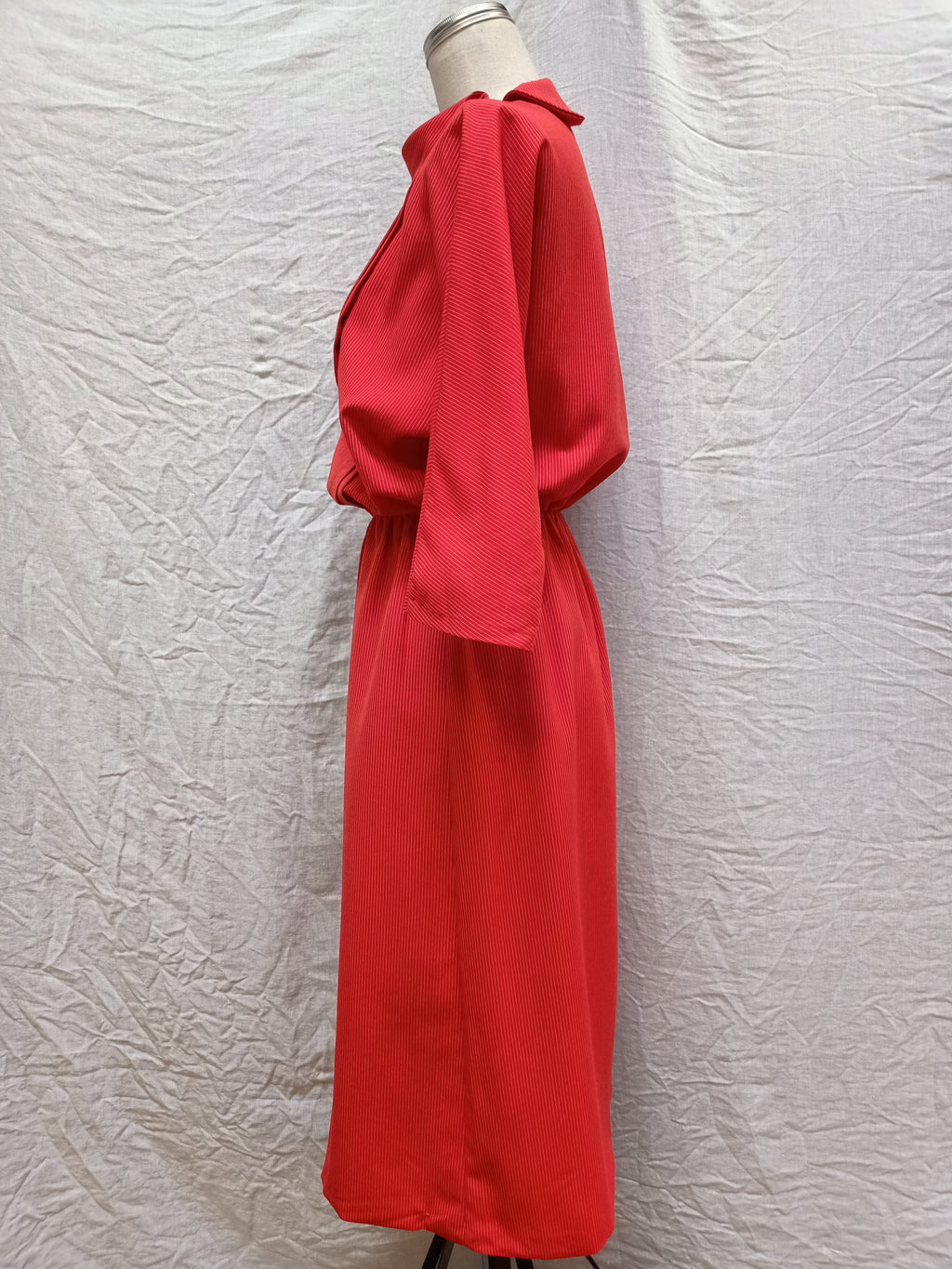 Vintage Side Collar Dress