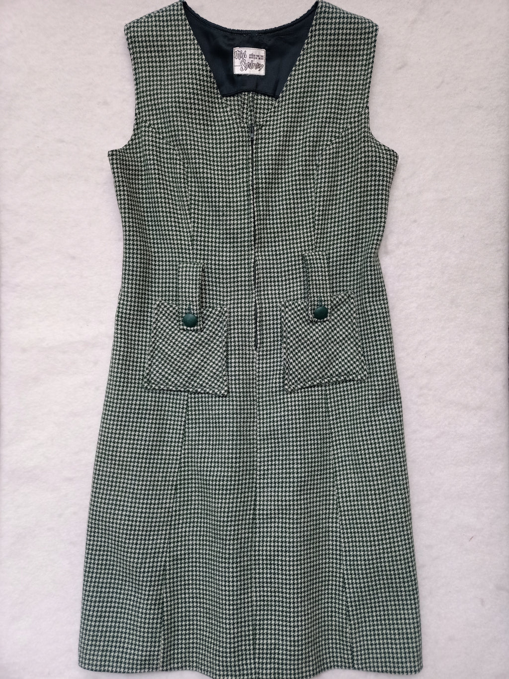 Vintage Miss Sydney Houndstooth Dress