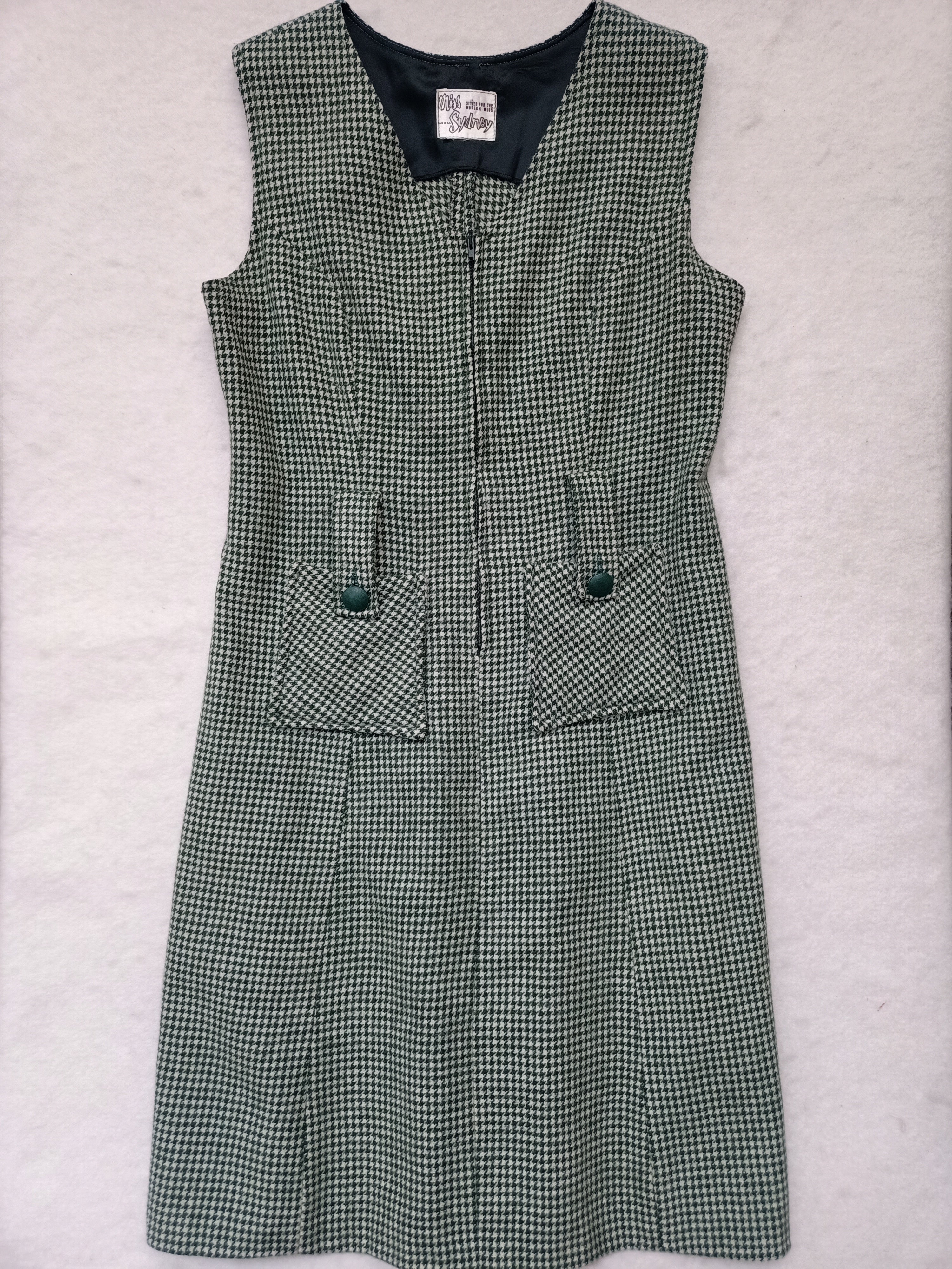 Vintage Miss Sydney Houndstooth Dress