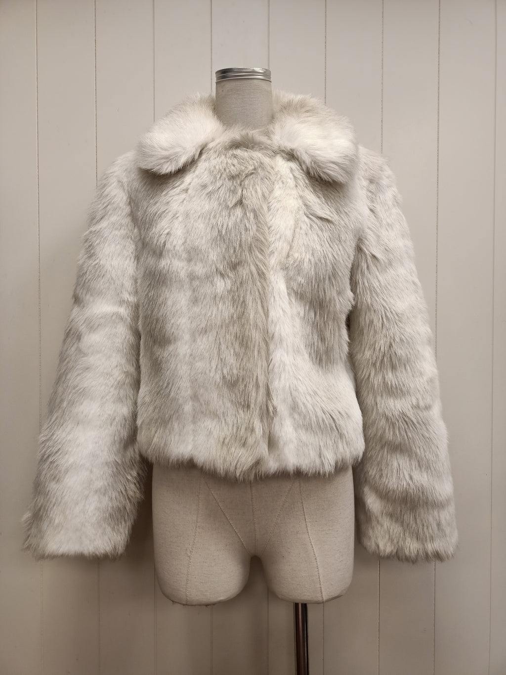 Vintage Furricoat White Fur Jacket