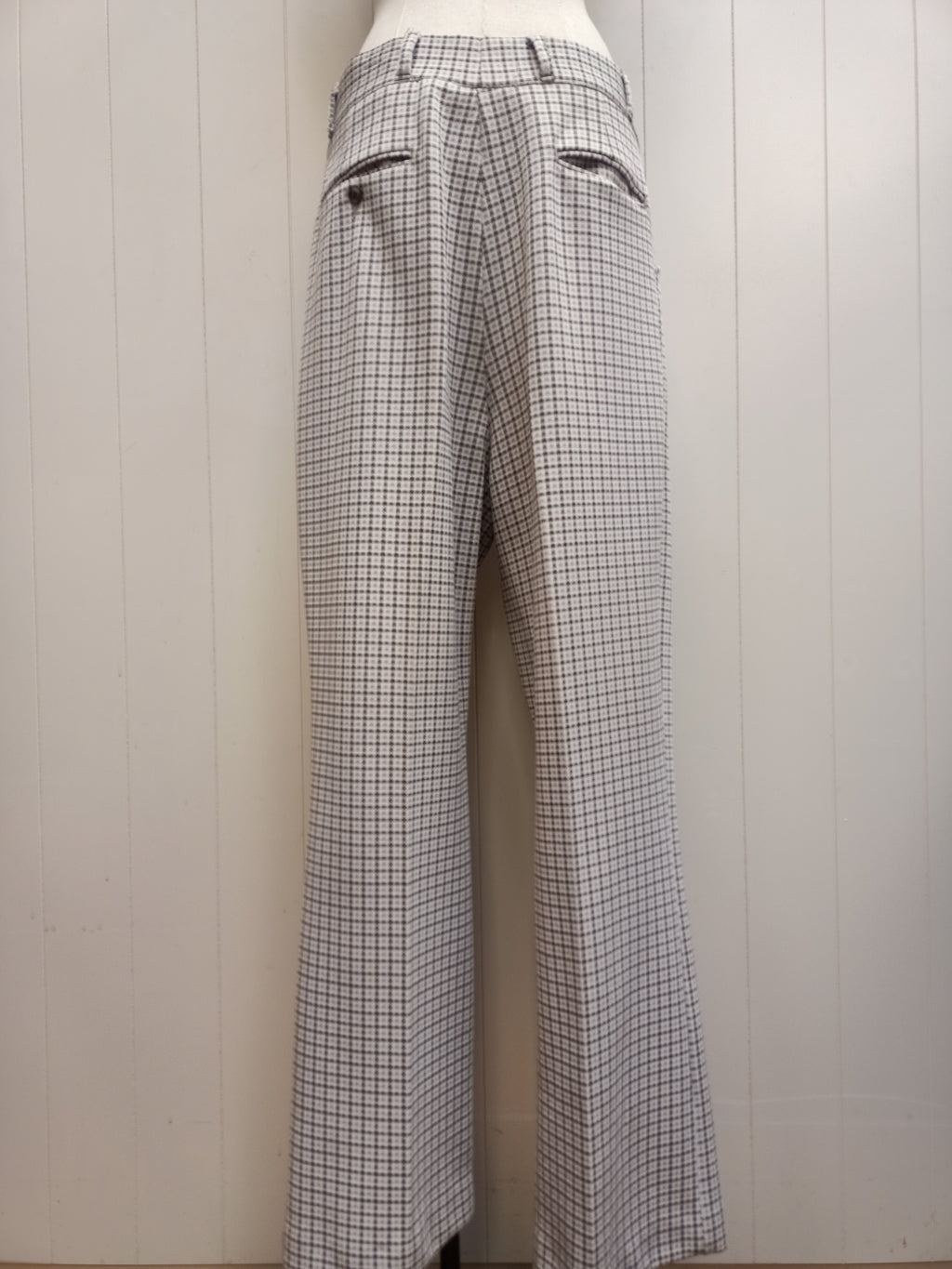 Vintage Mens Sears Checkered Pants