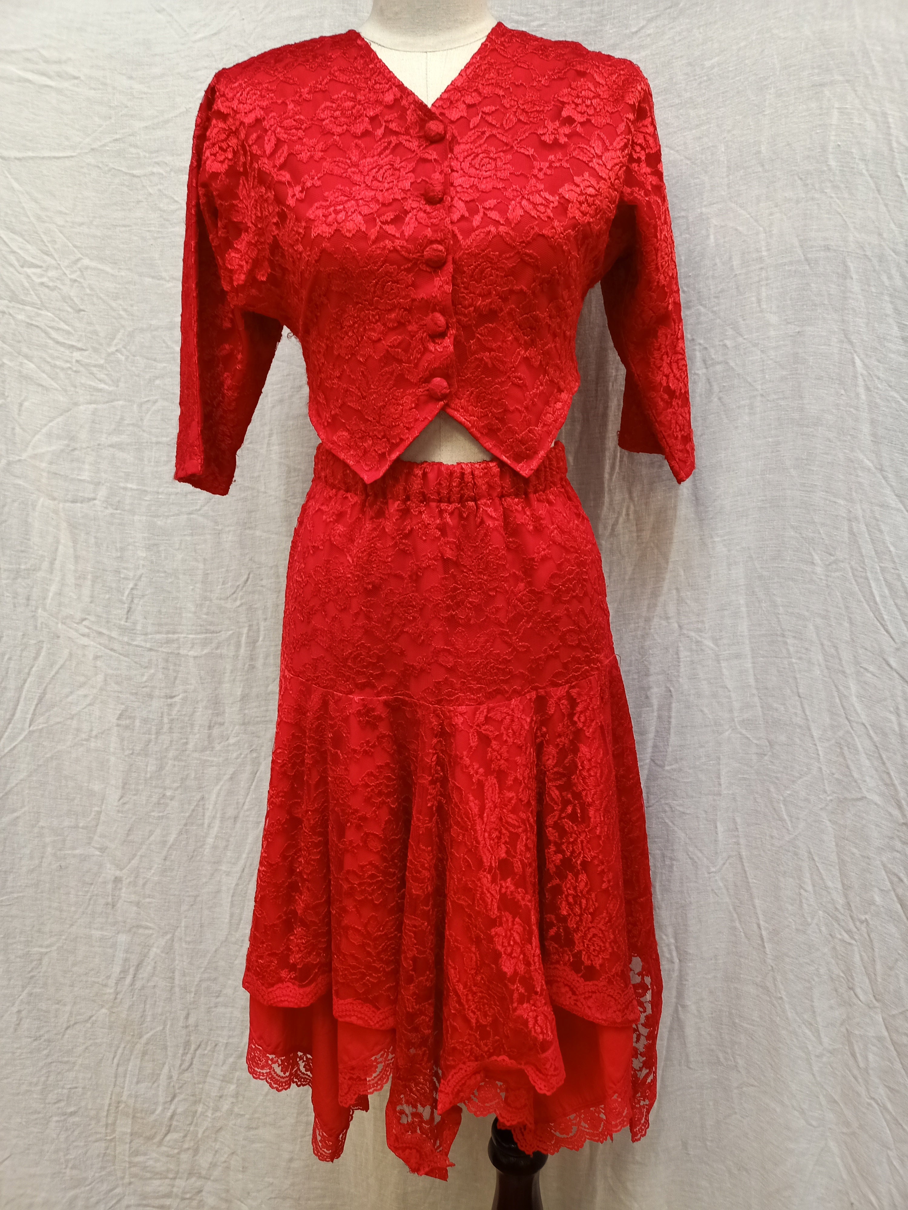 Retro Lace Co-Ord Set