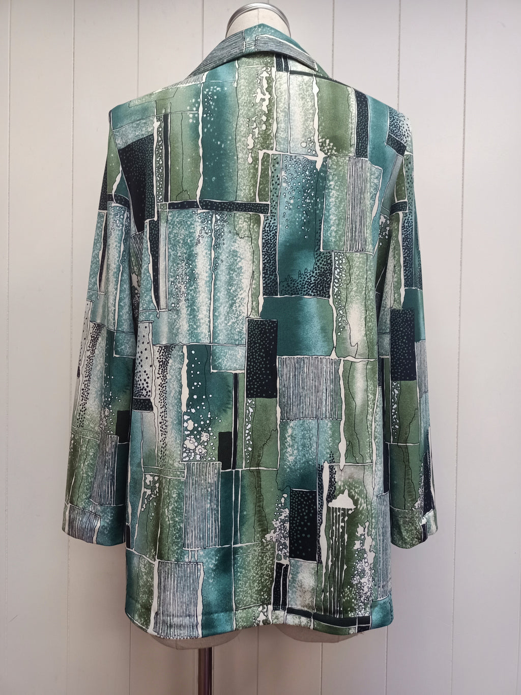 Vintage Lady Lichfield Abstract Rectangle Shirt