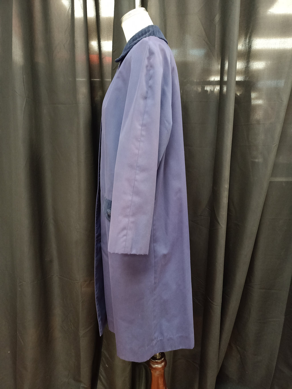 Vintage Navy Trench Coat
