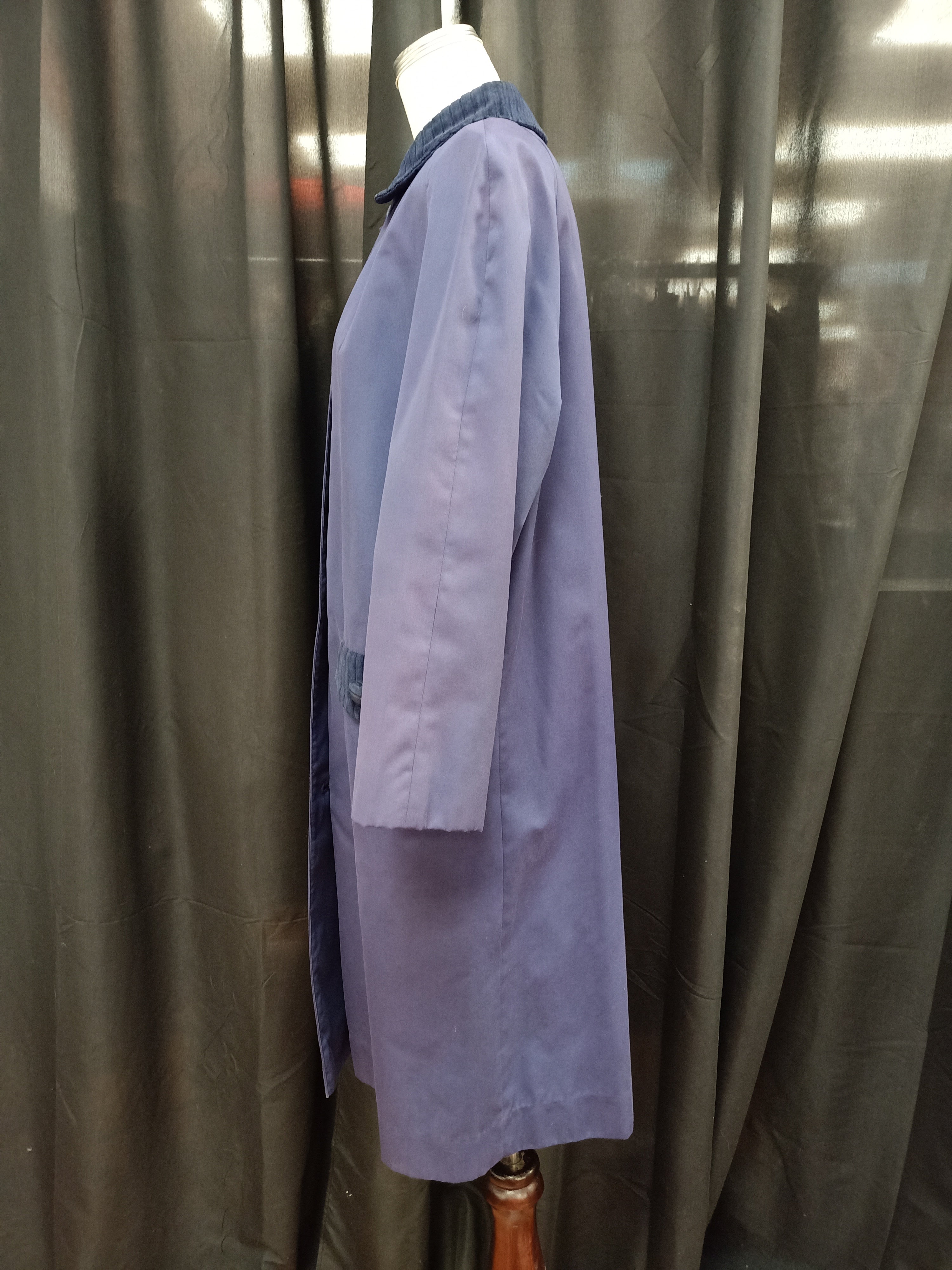 Vintage Navy Trench Coat
