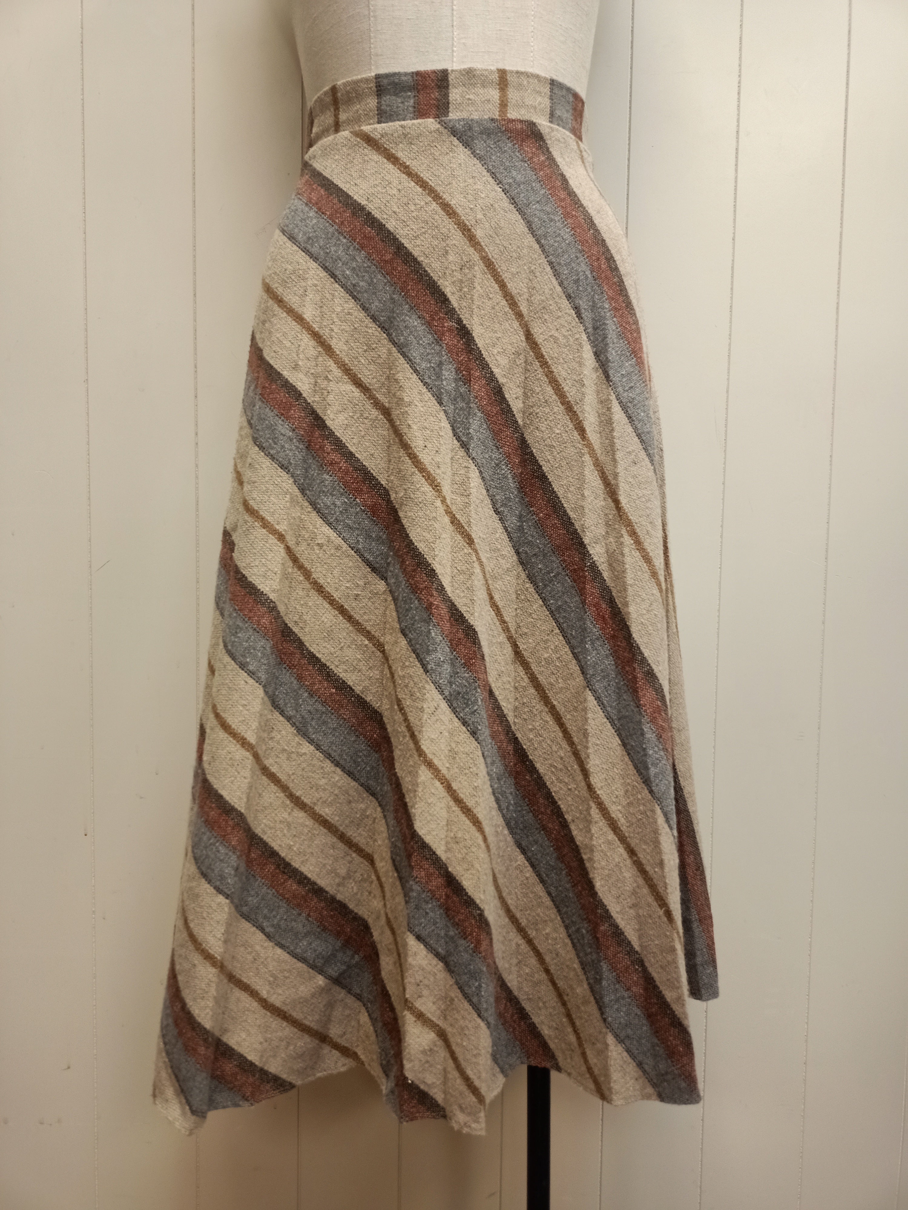 Vintage Wyndham Striped Skirt