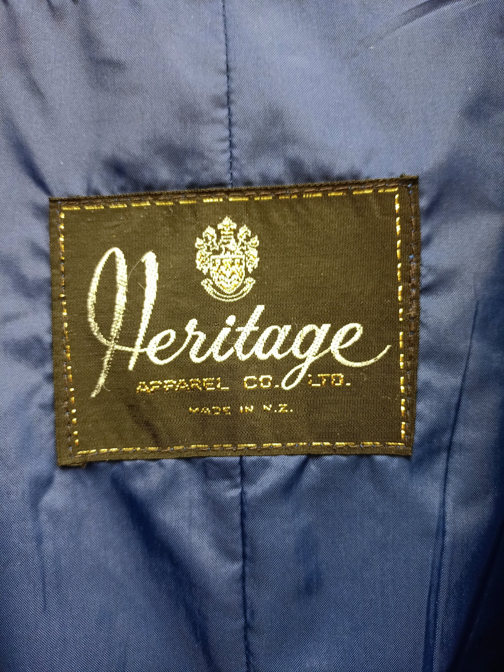 Vintage Heritage Apparel Co Ltd. Blue Coat